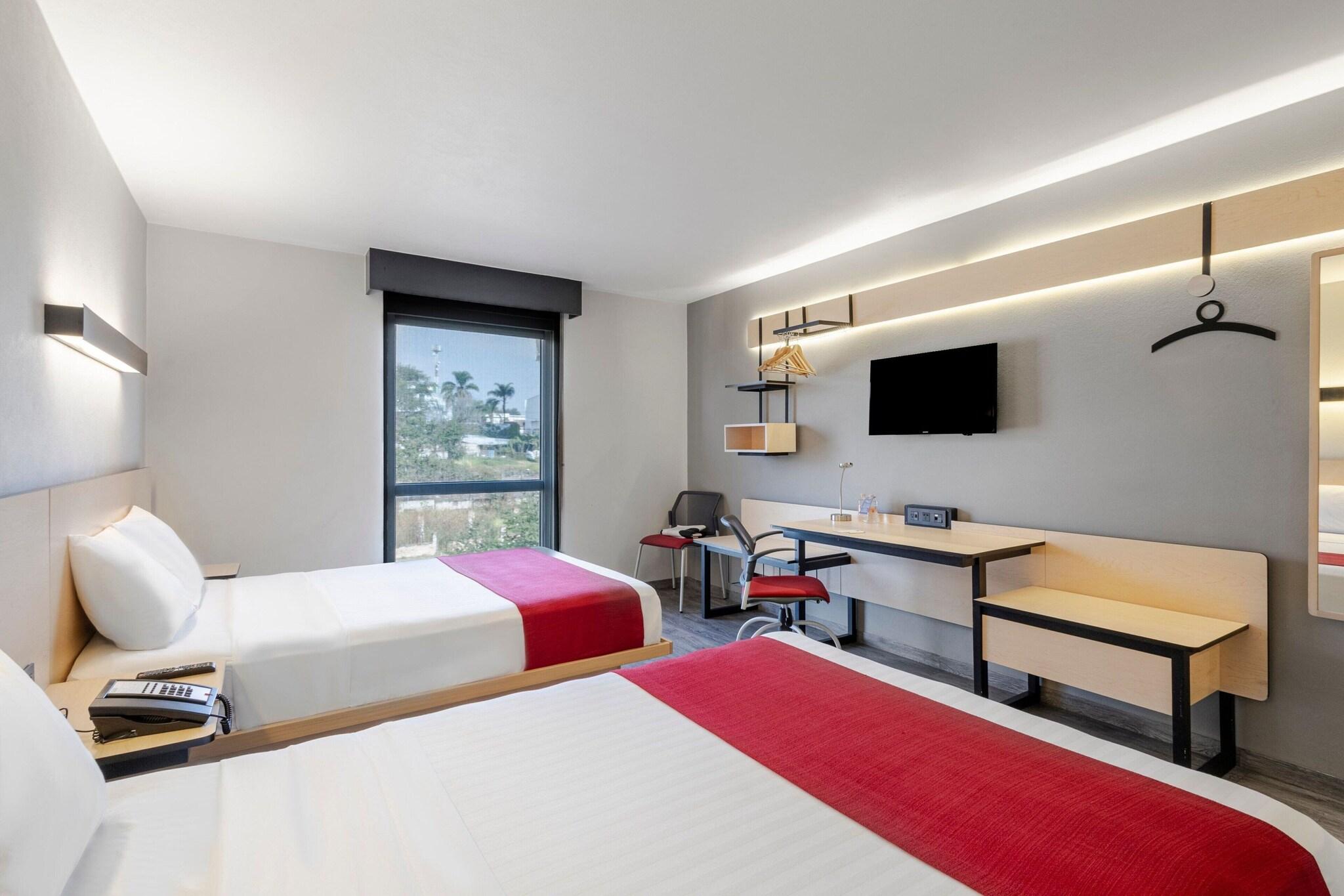 Double Two Double Beds