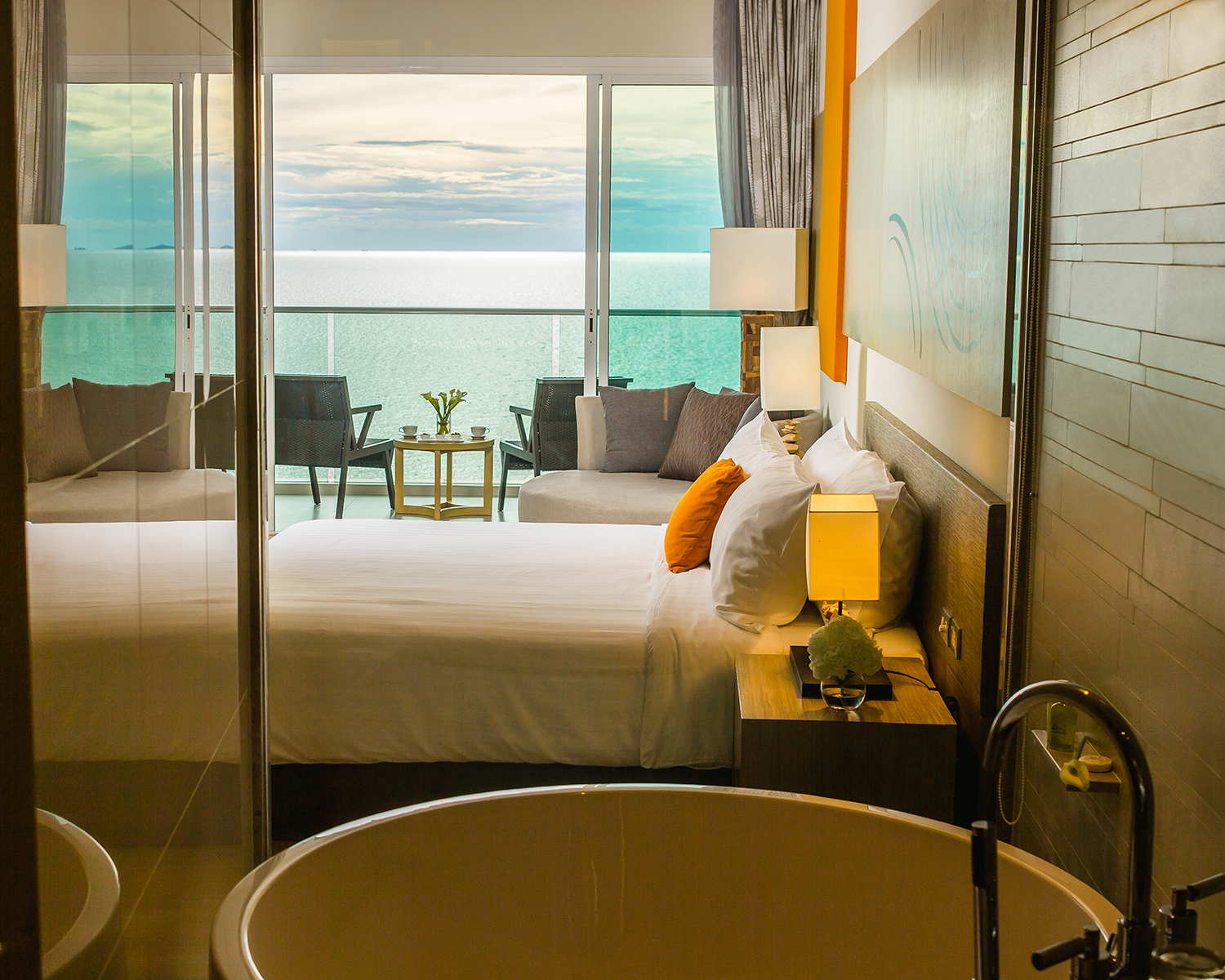 Double or Twin Deluxe Sea View