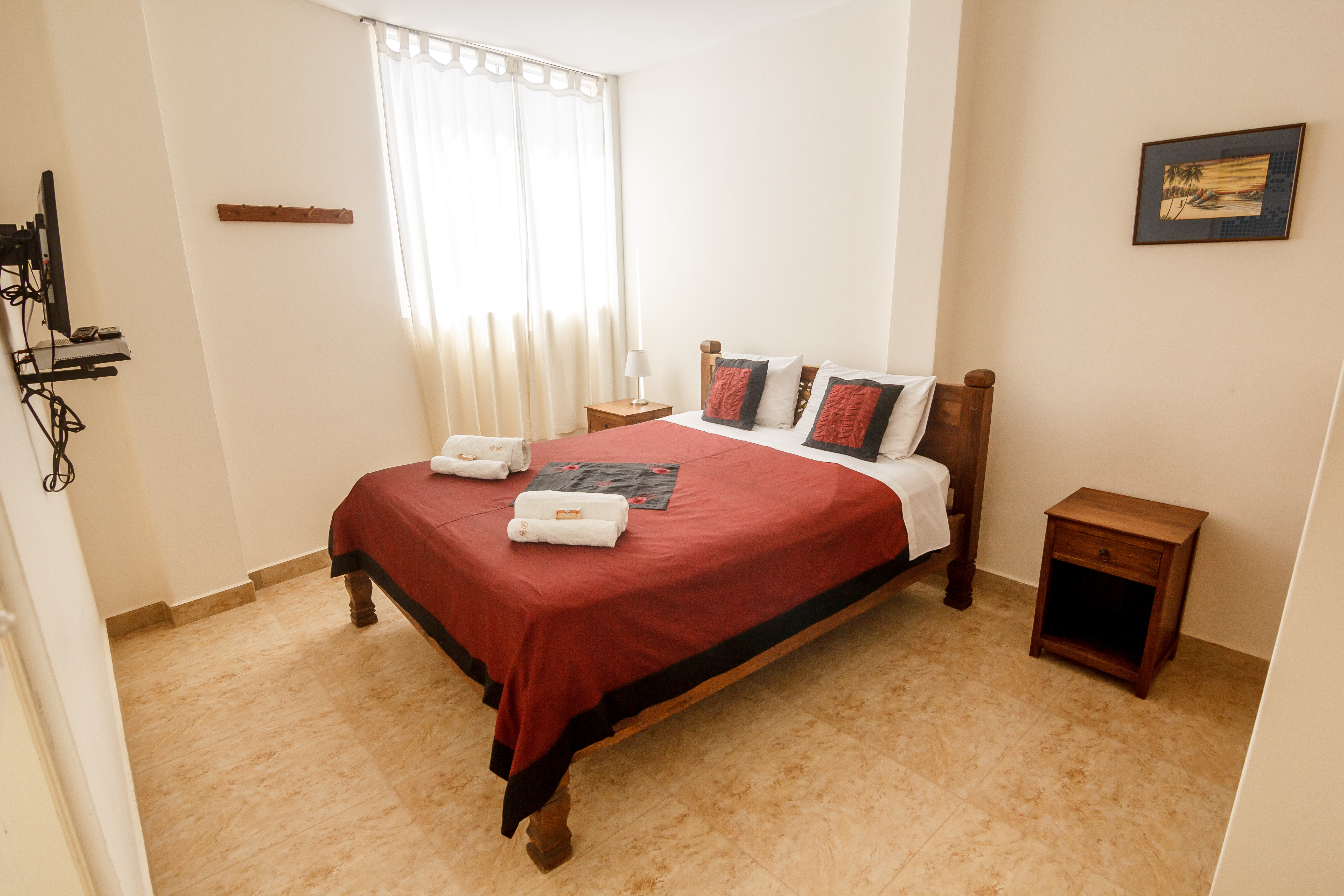 Double Queen Size Bed