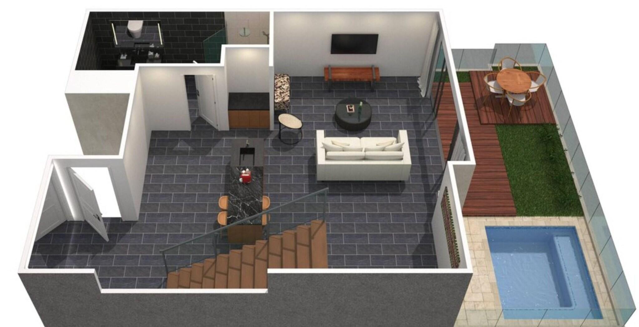 Double King Size Bed