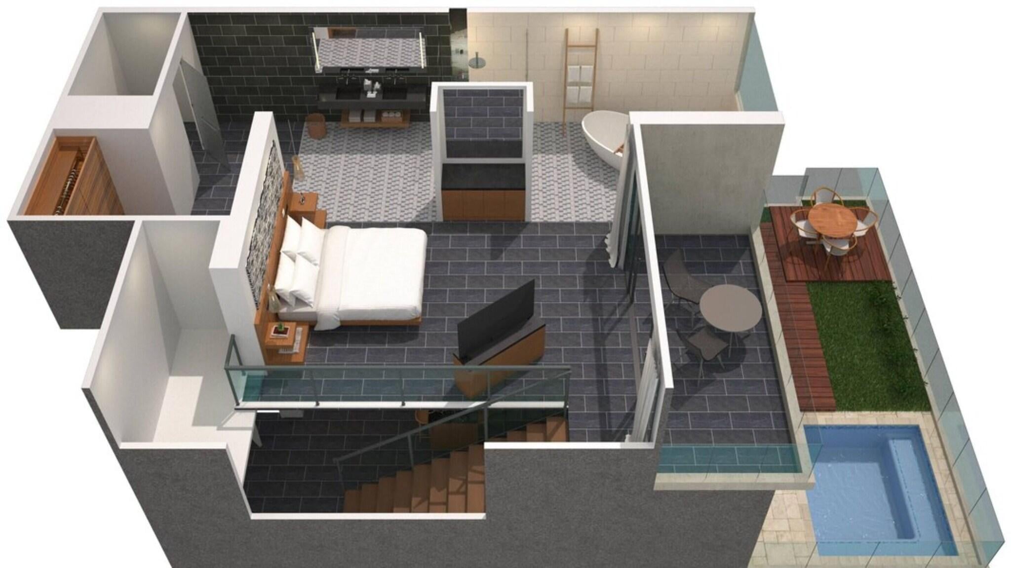 Double King Size Bed