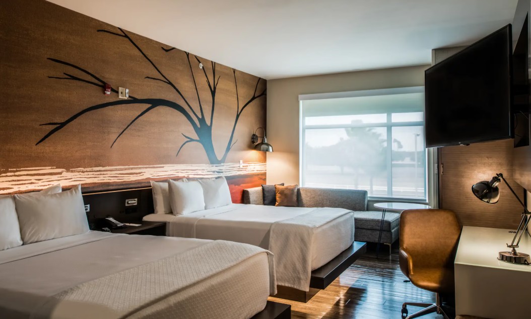 Double Two Queen Beds