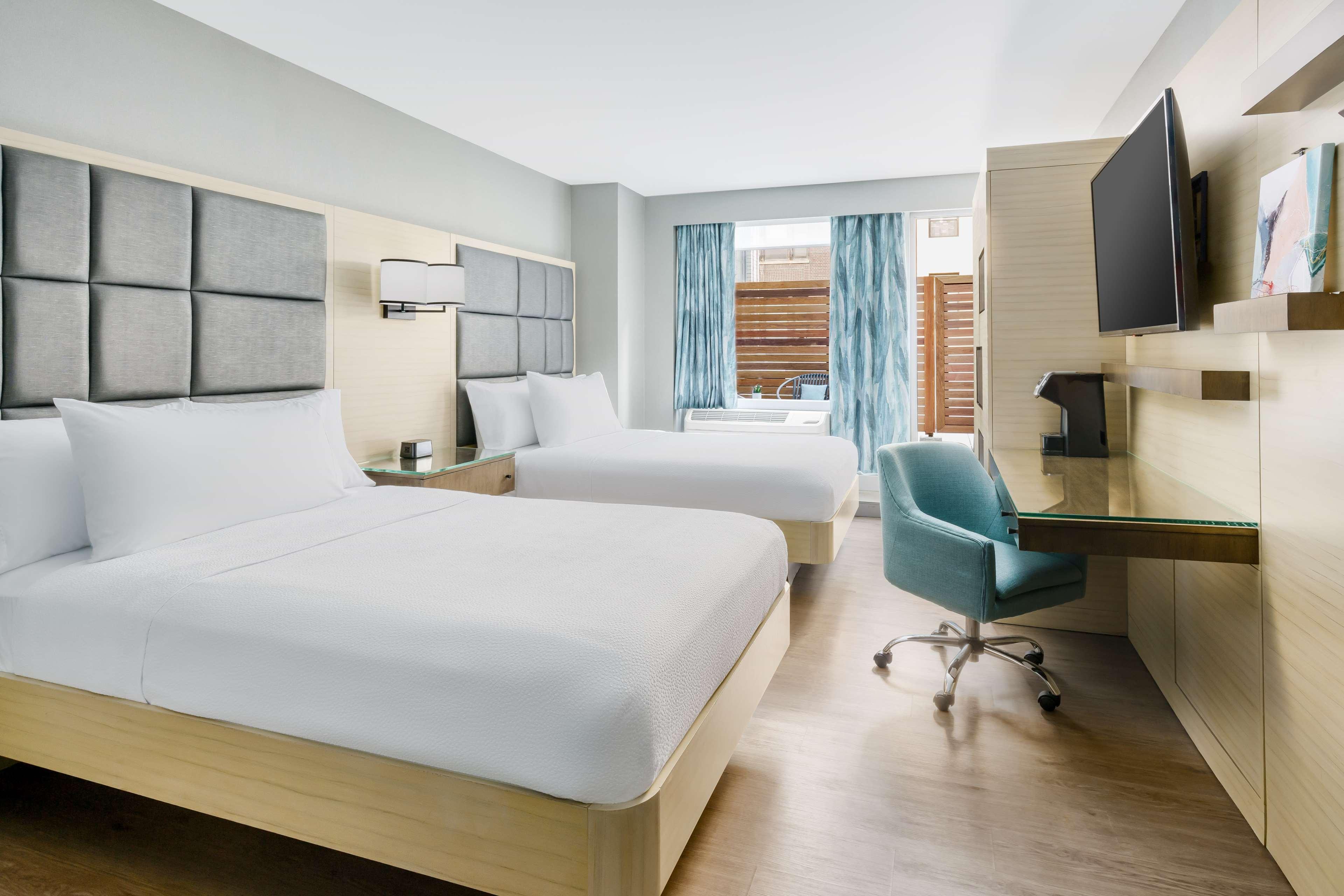 Twin Two Double Beds