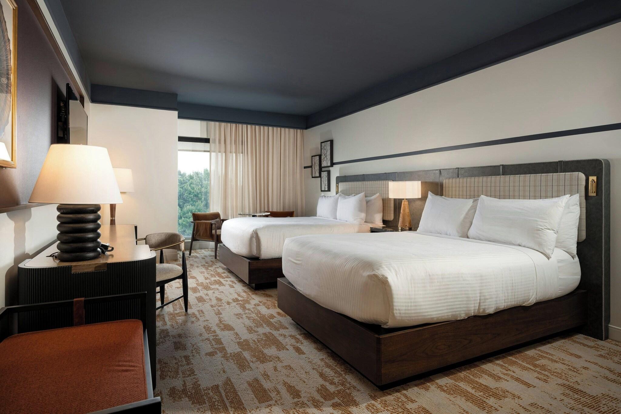 Quadruple Two Queen Beds