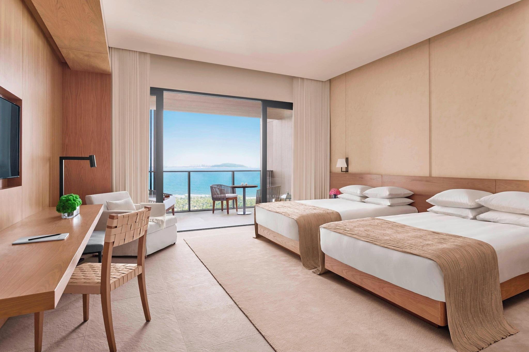 Quadruple Ocean View Two Double Beds