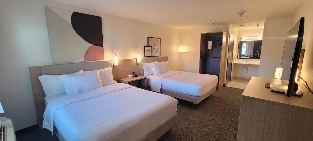 Double Two Queen Beds