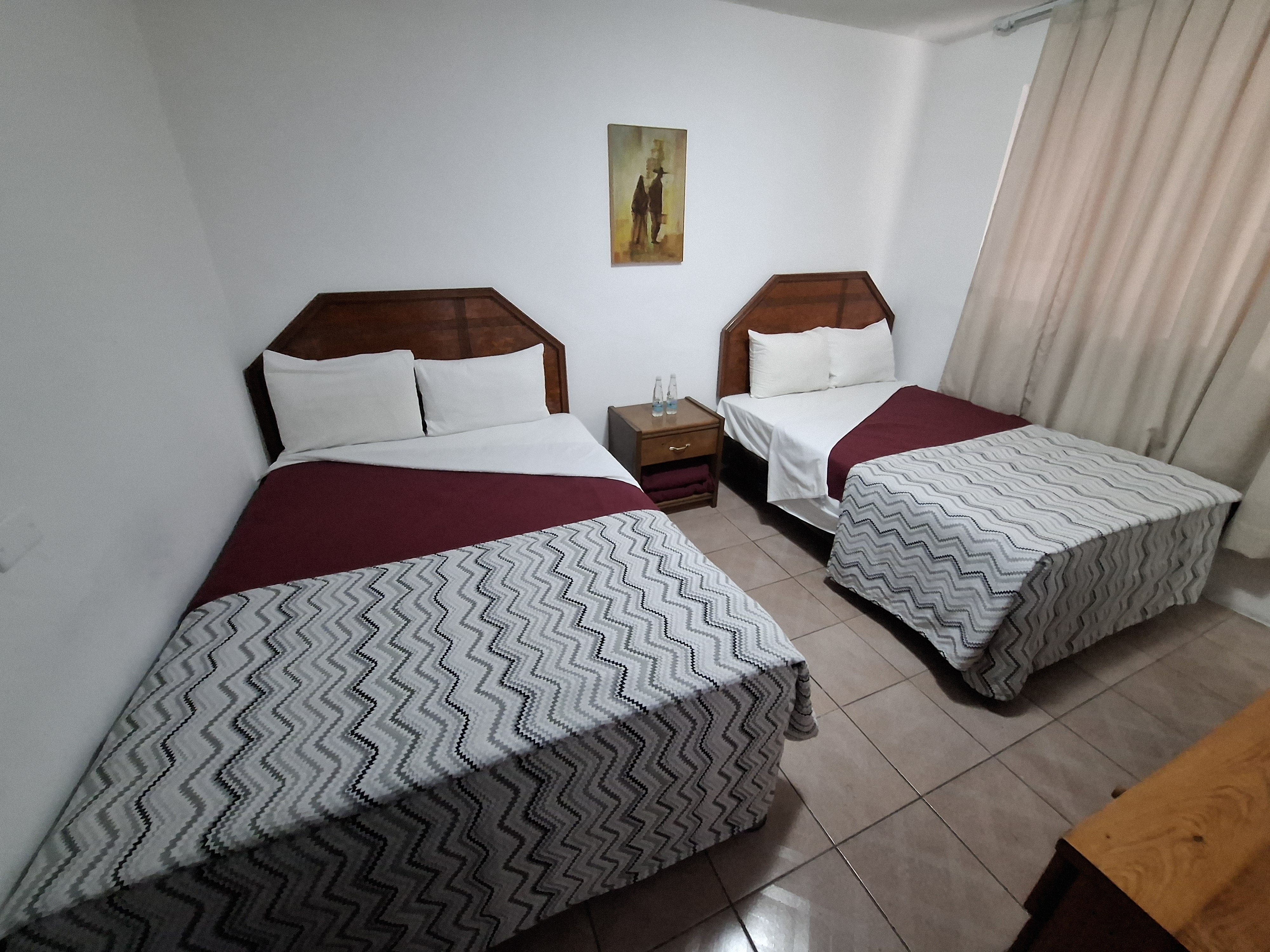 Double Two Double Beds