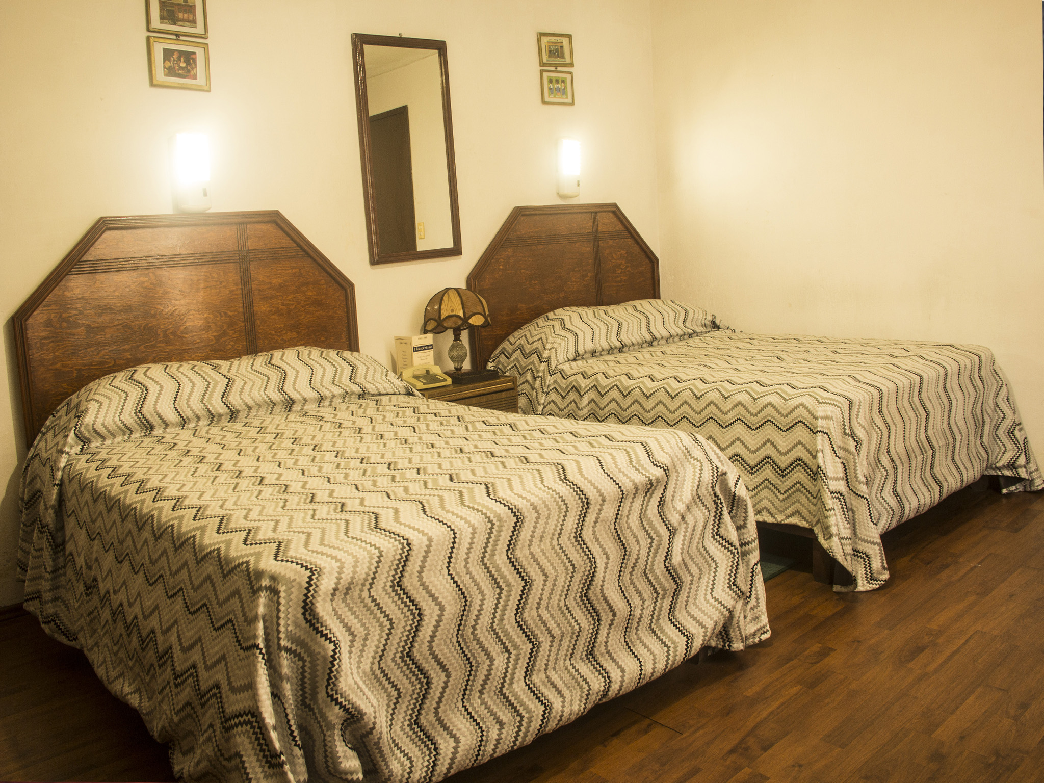 Double Two Double Beds