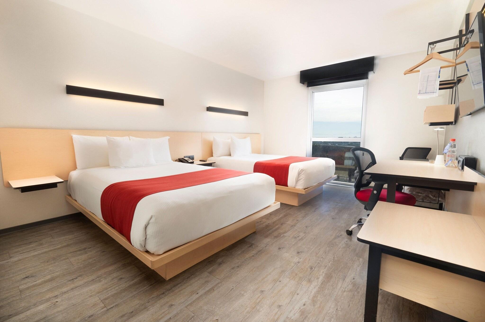 Double Two Double Beds