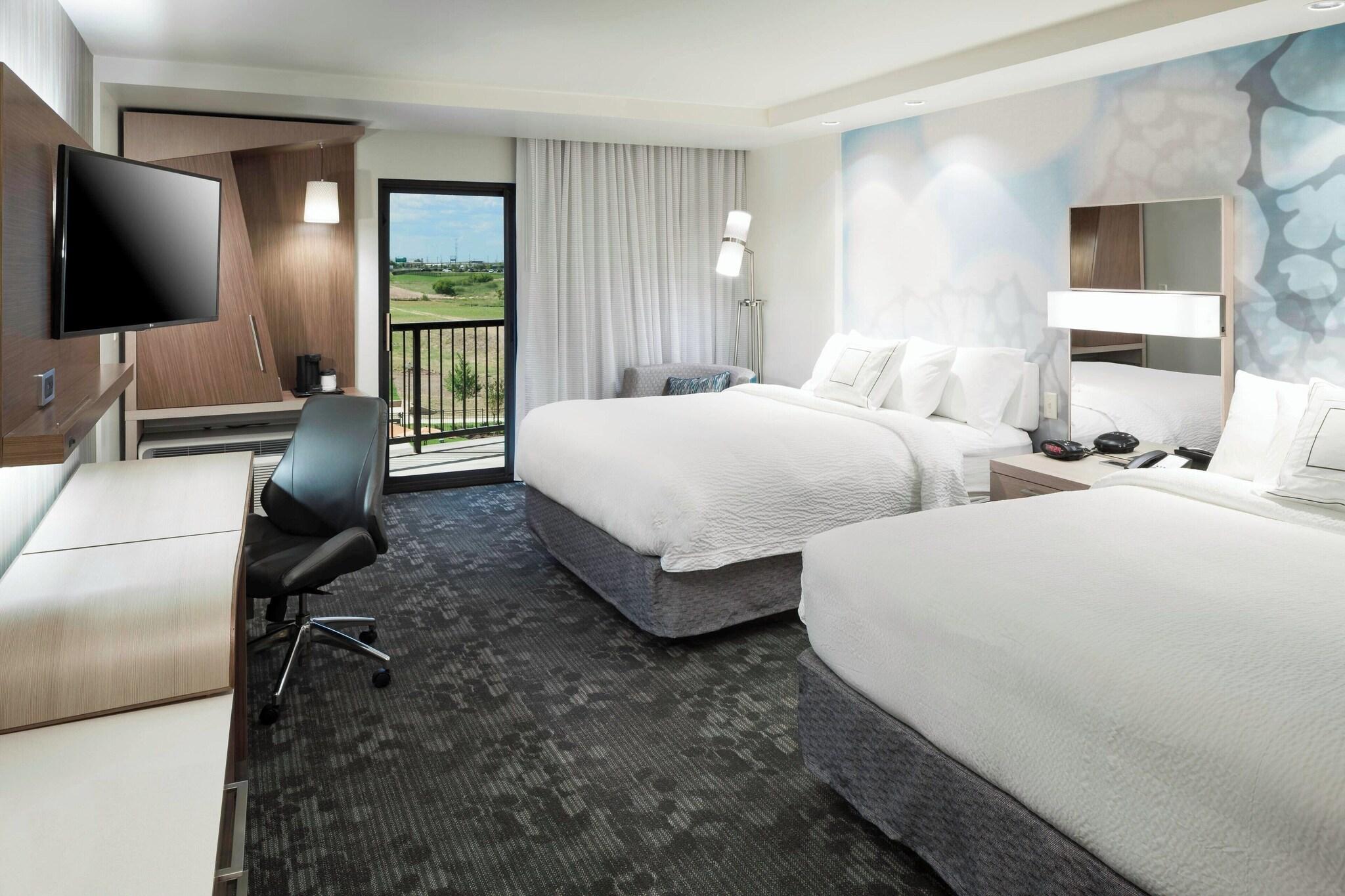 Double Two Queen Beds