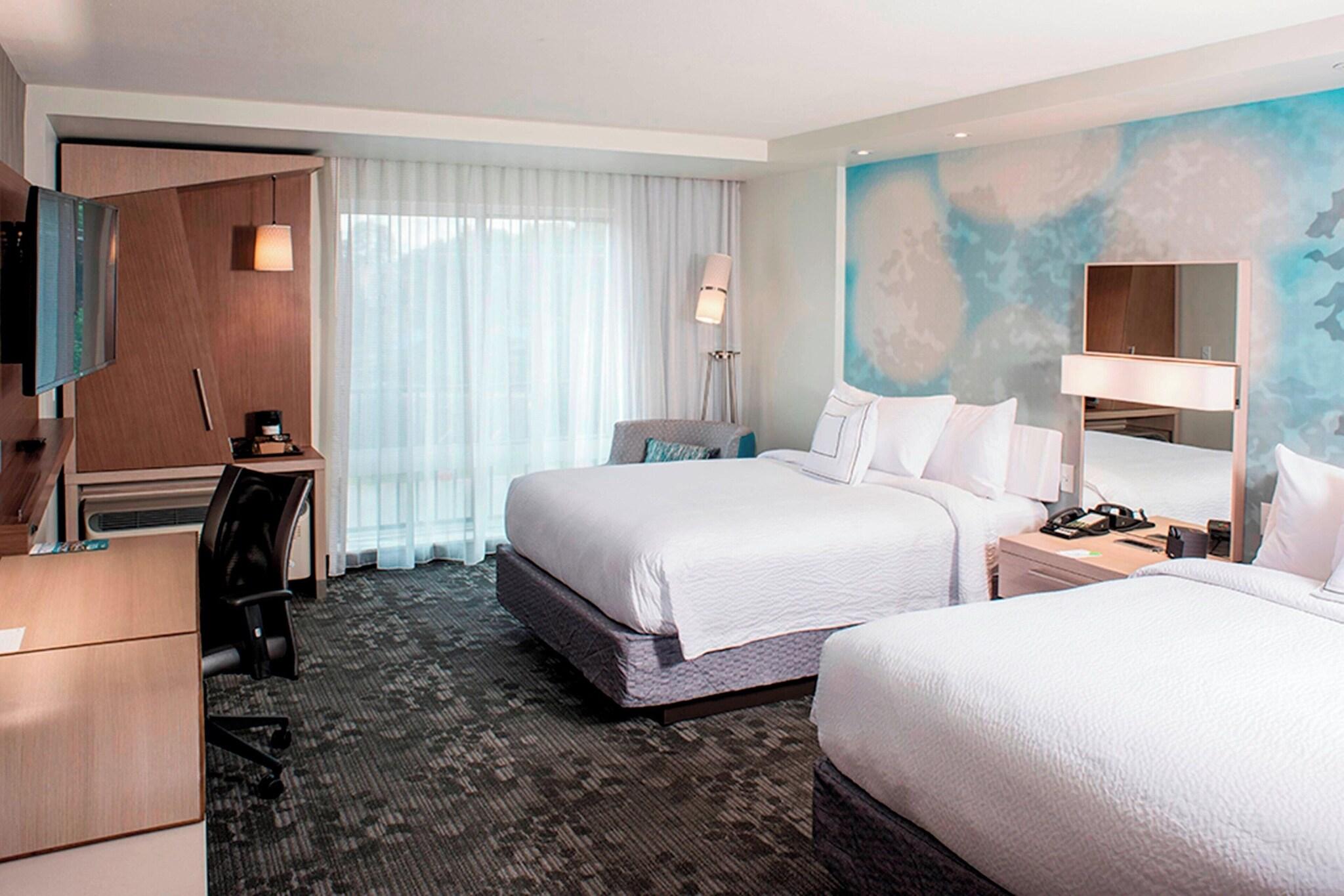 Double Two Queen Beds