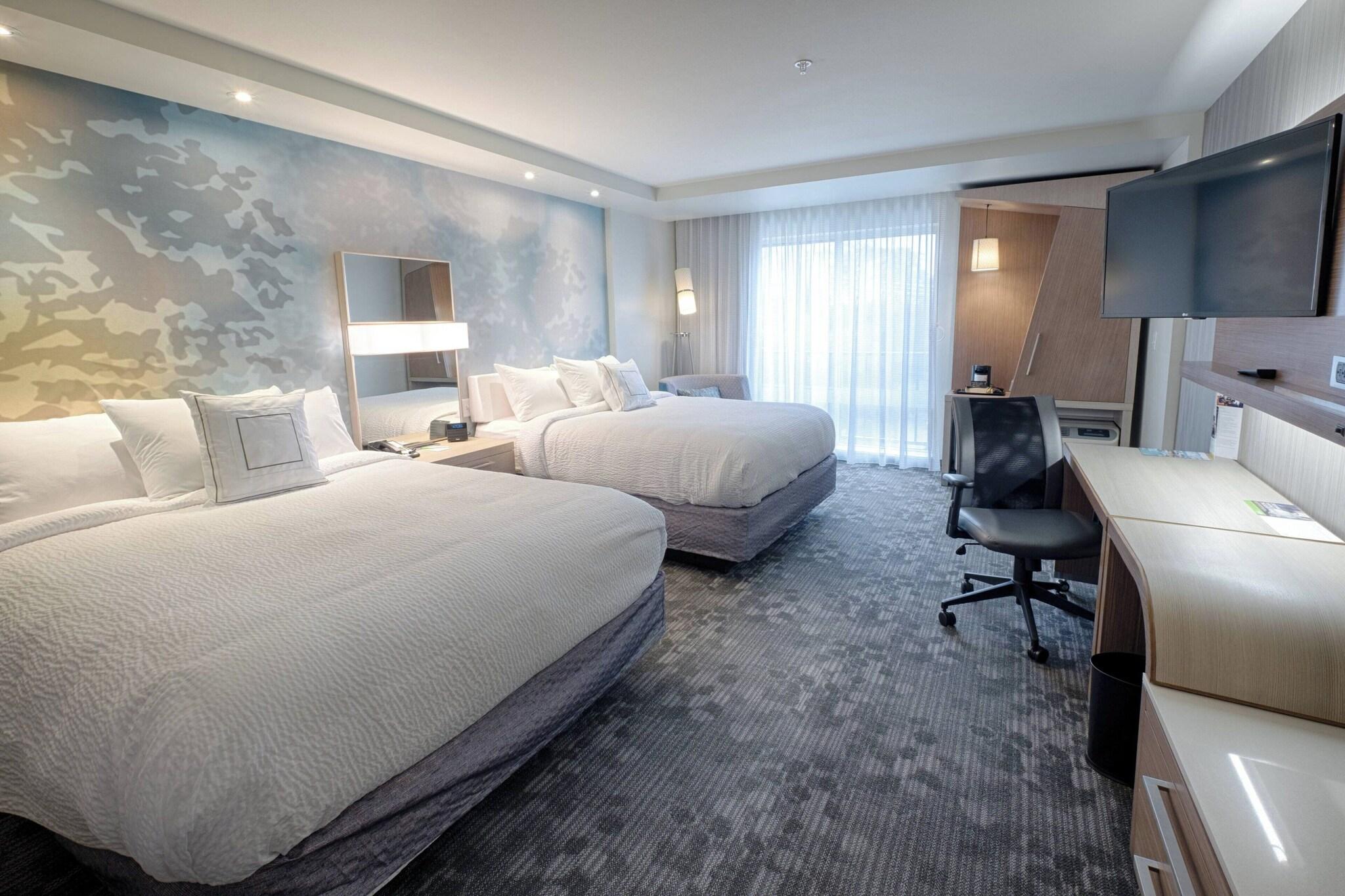 Double Two Queen Beds