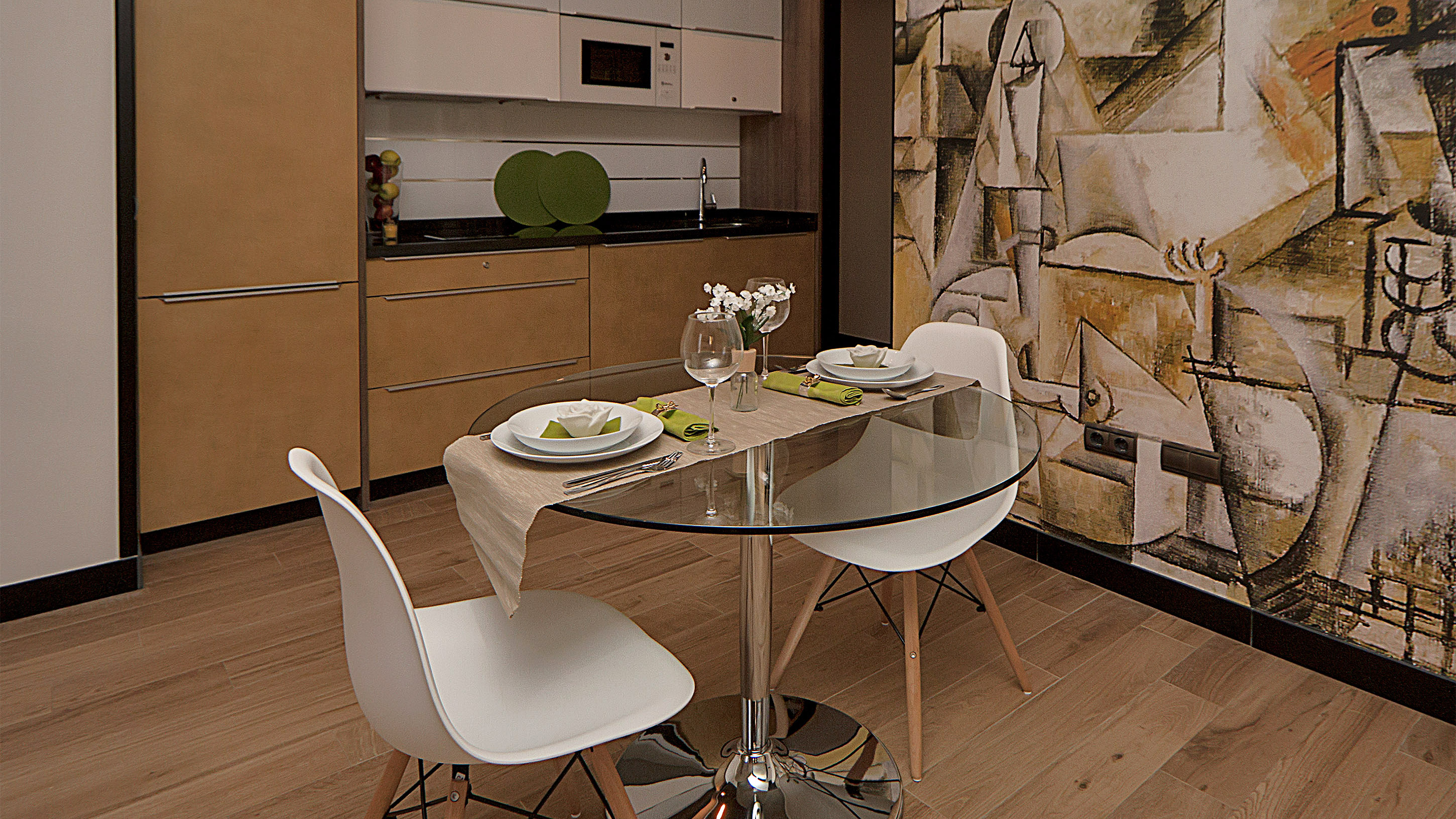 Apartment Capacity 4 One Bedroom