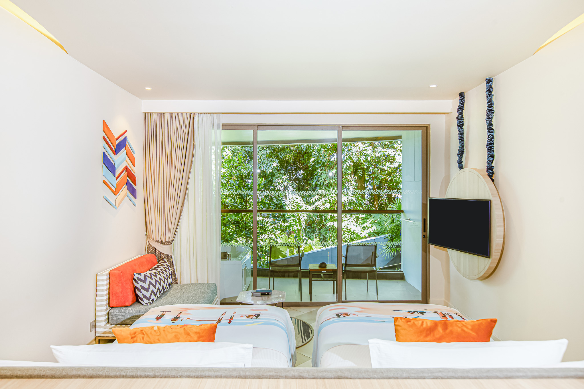 Twin Superior Garden View