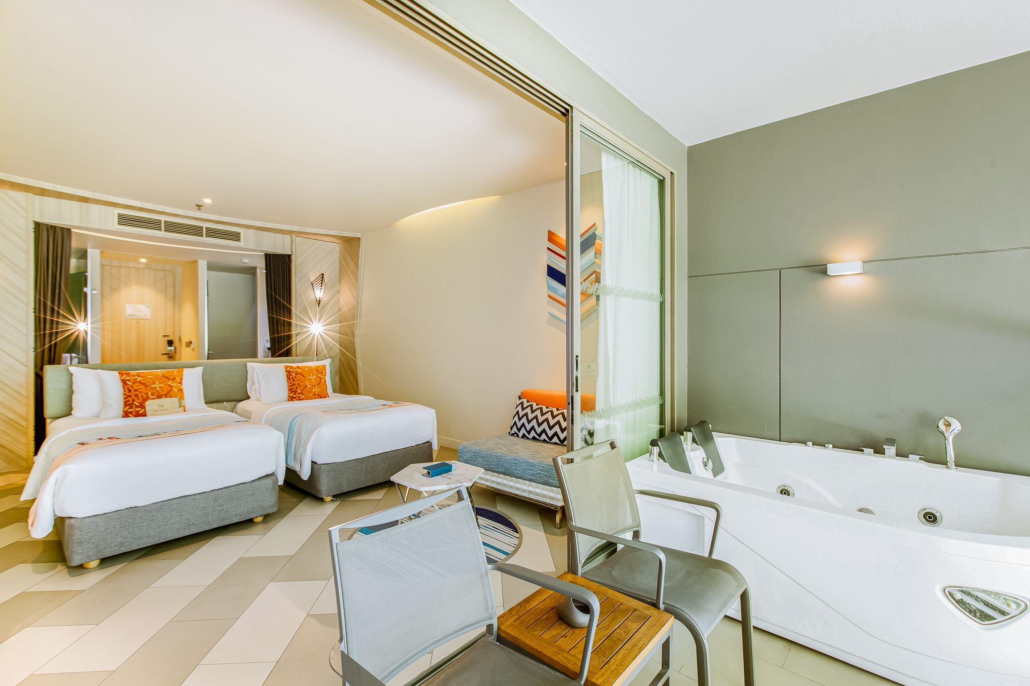 Twin Superior Garden View