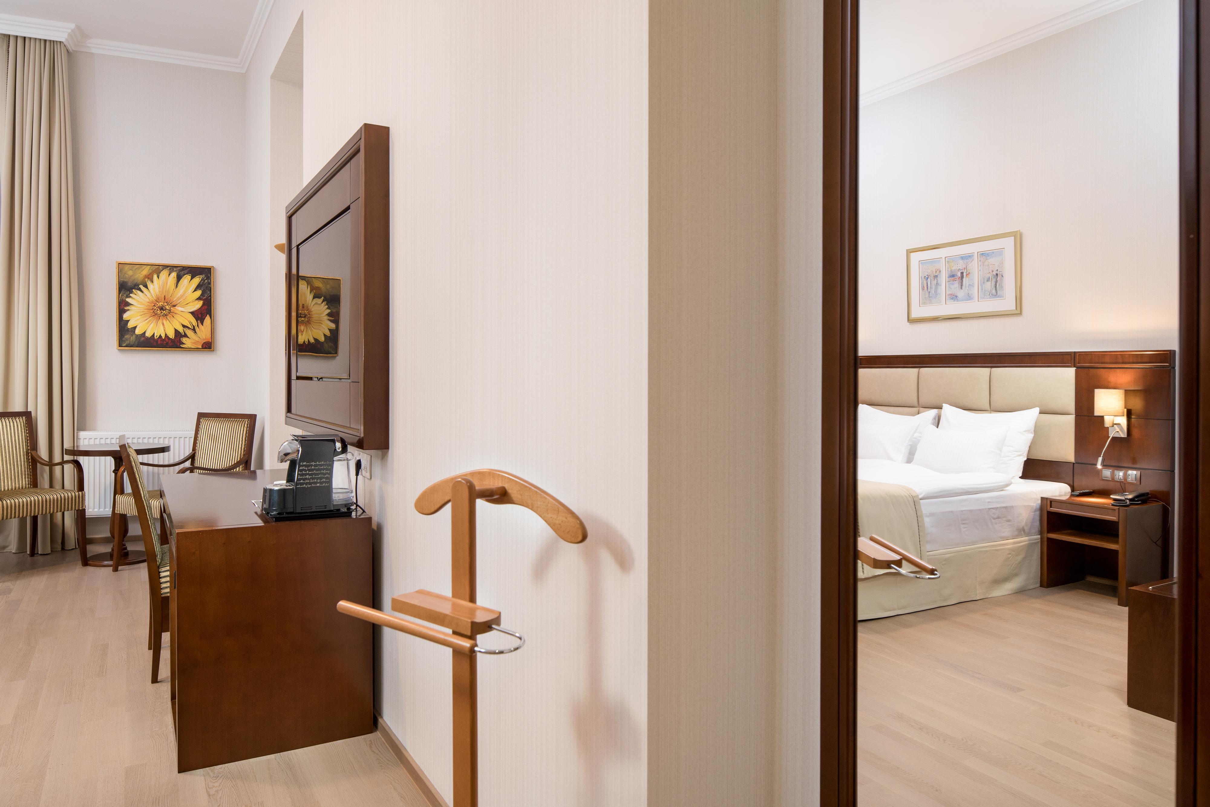 Double Single Deluxe with Balcony