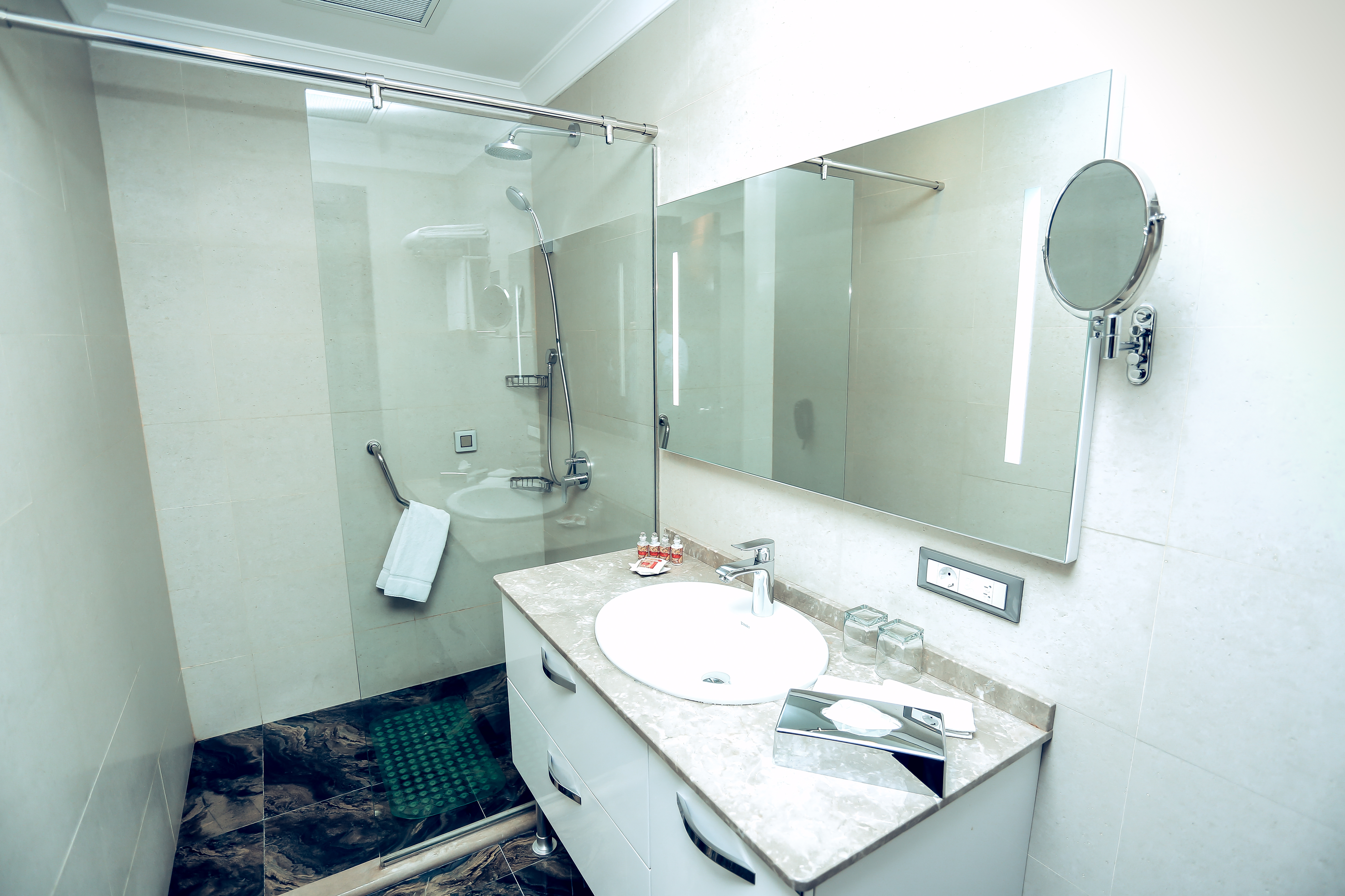 Double Single King Size Bed