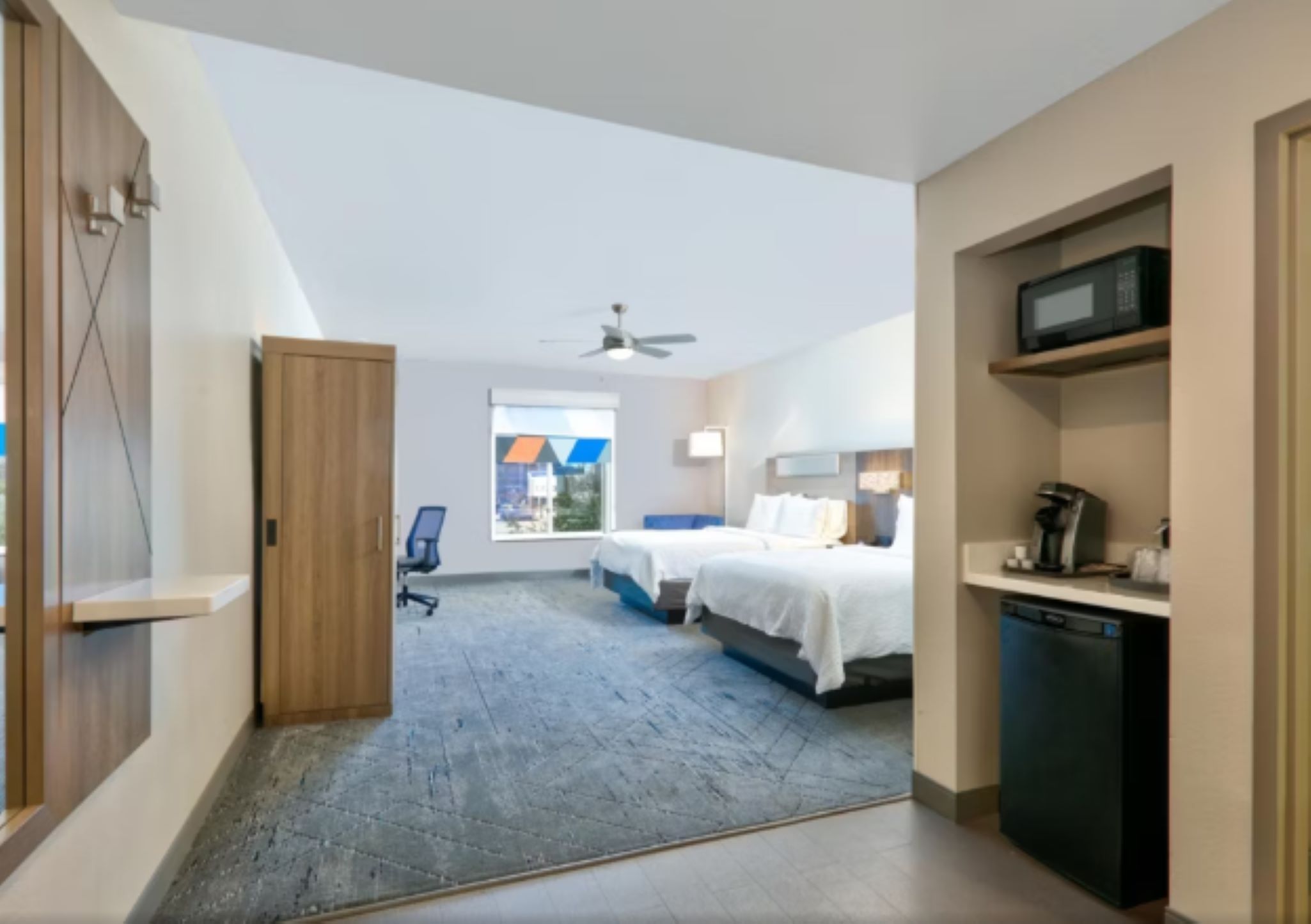 Double Two Queen Beds