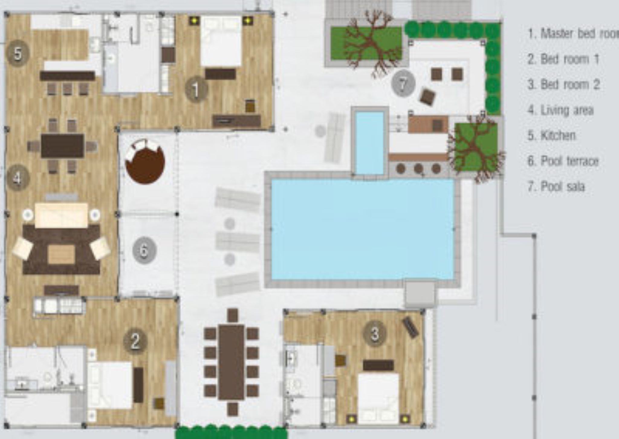 Villa Four Bedrooms with Views