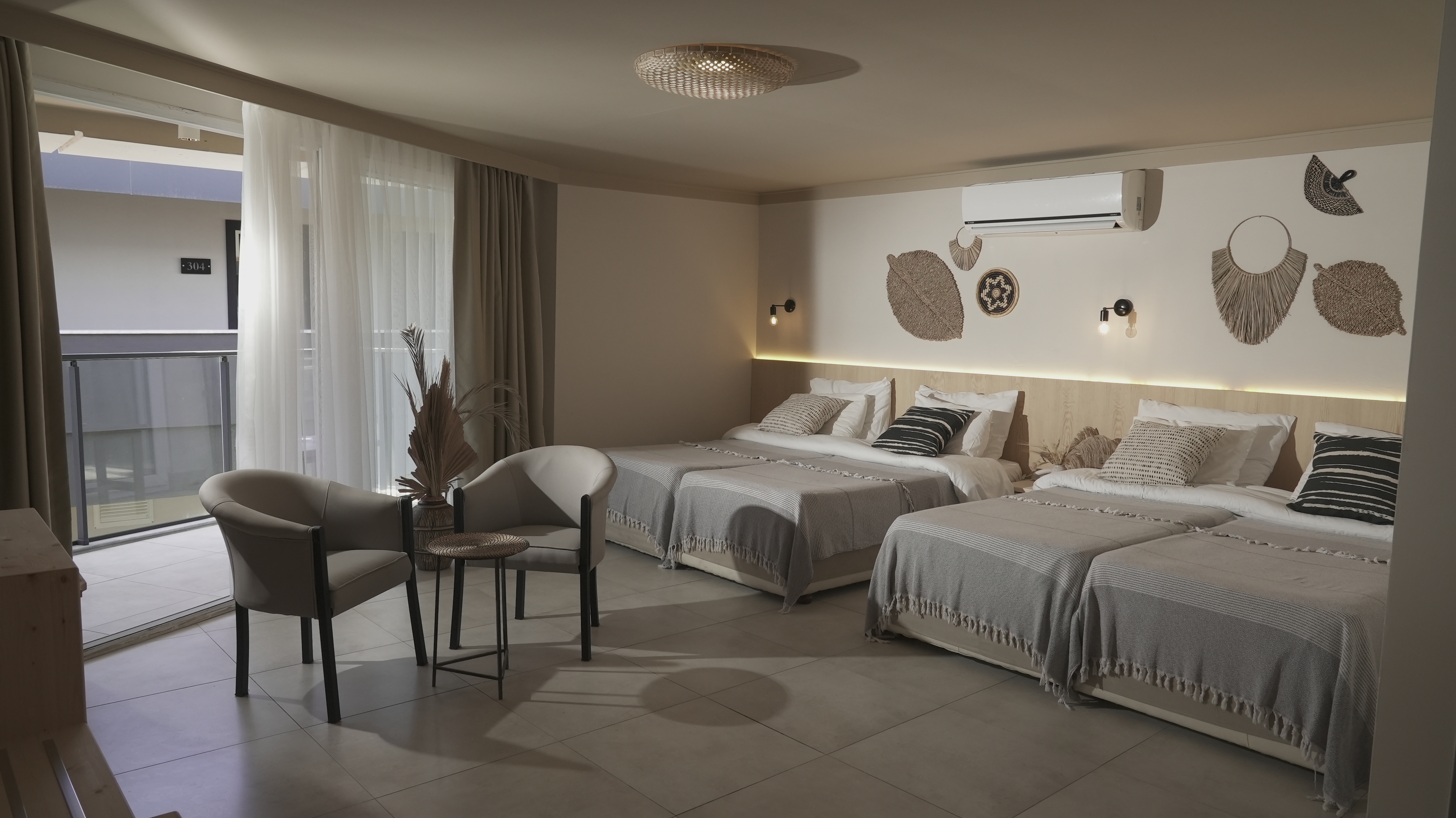 Quadruple Garden View One Bedroom