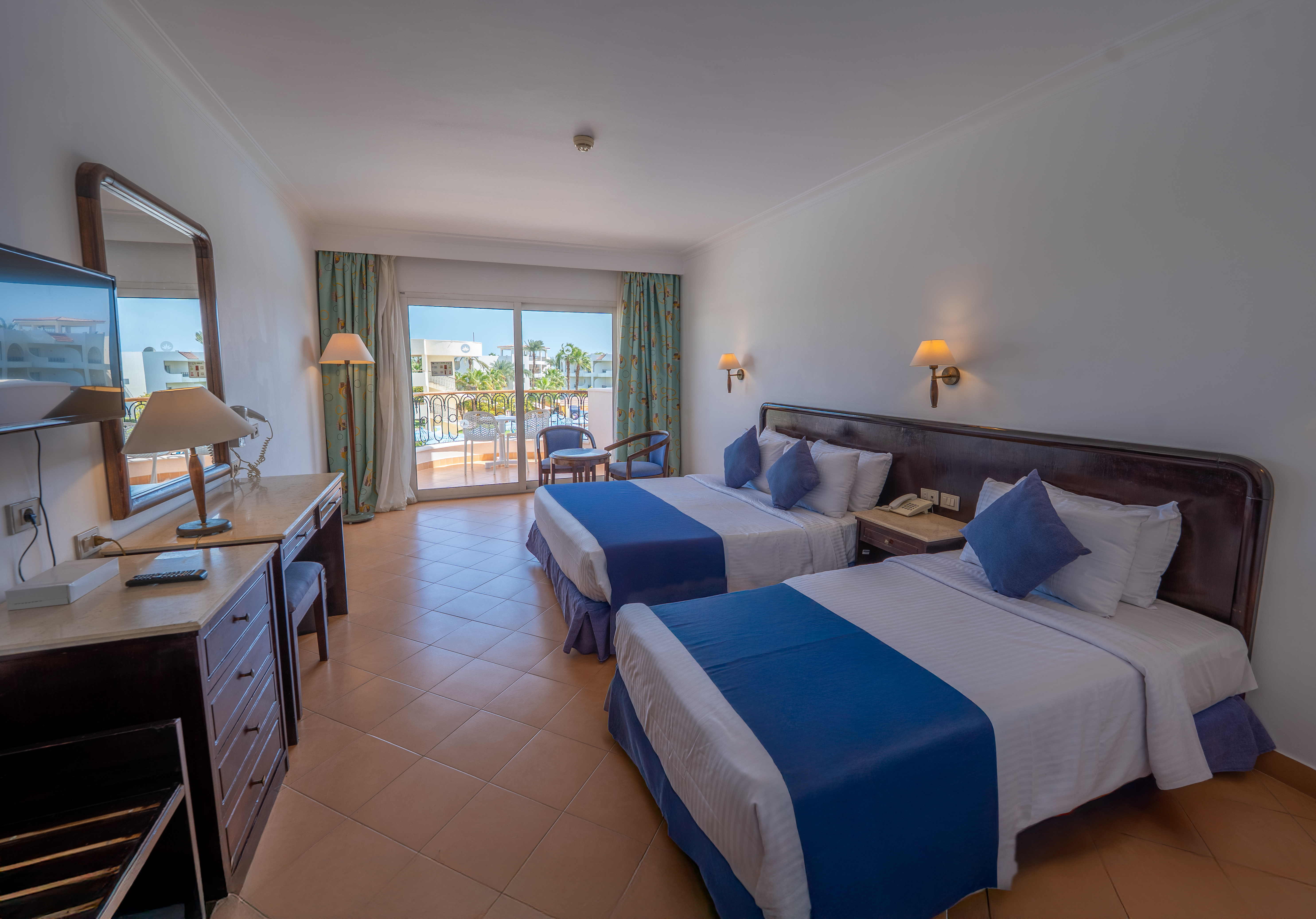 Family Room Pool View