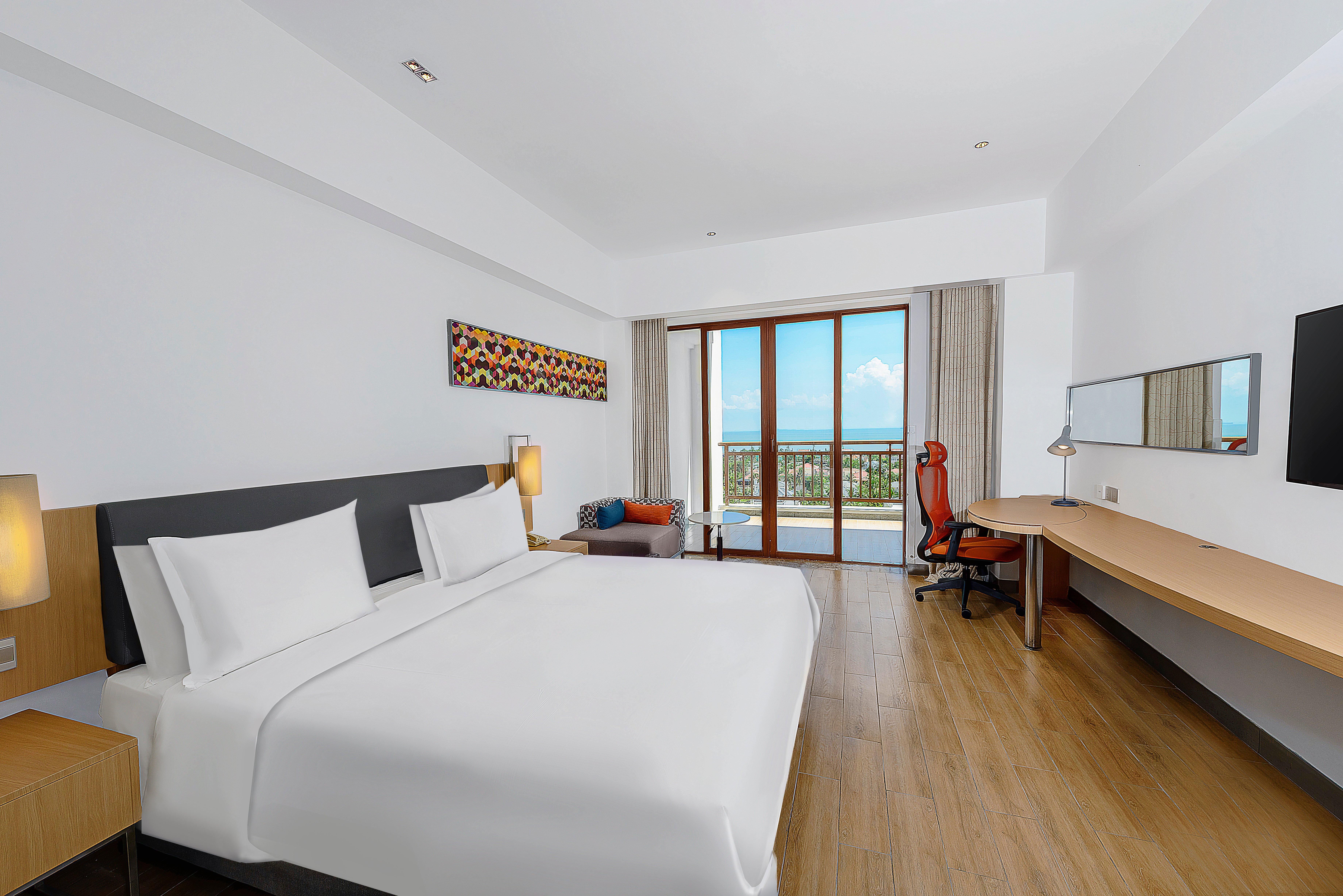 Double Queen Size Bed