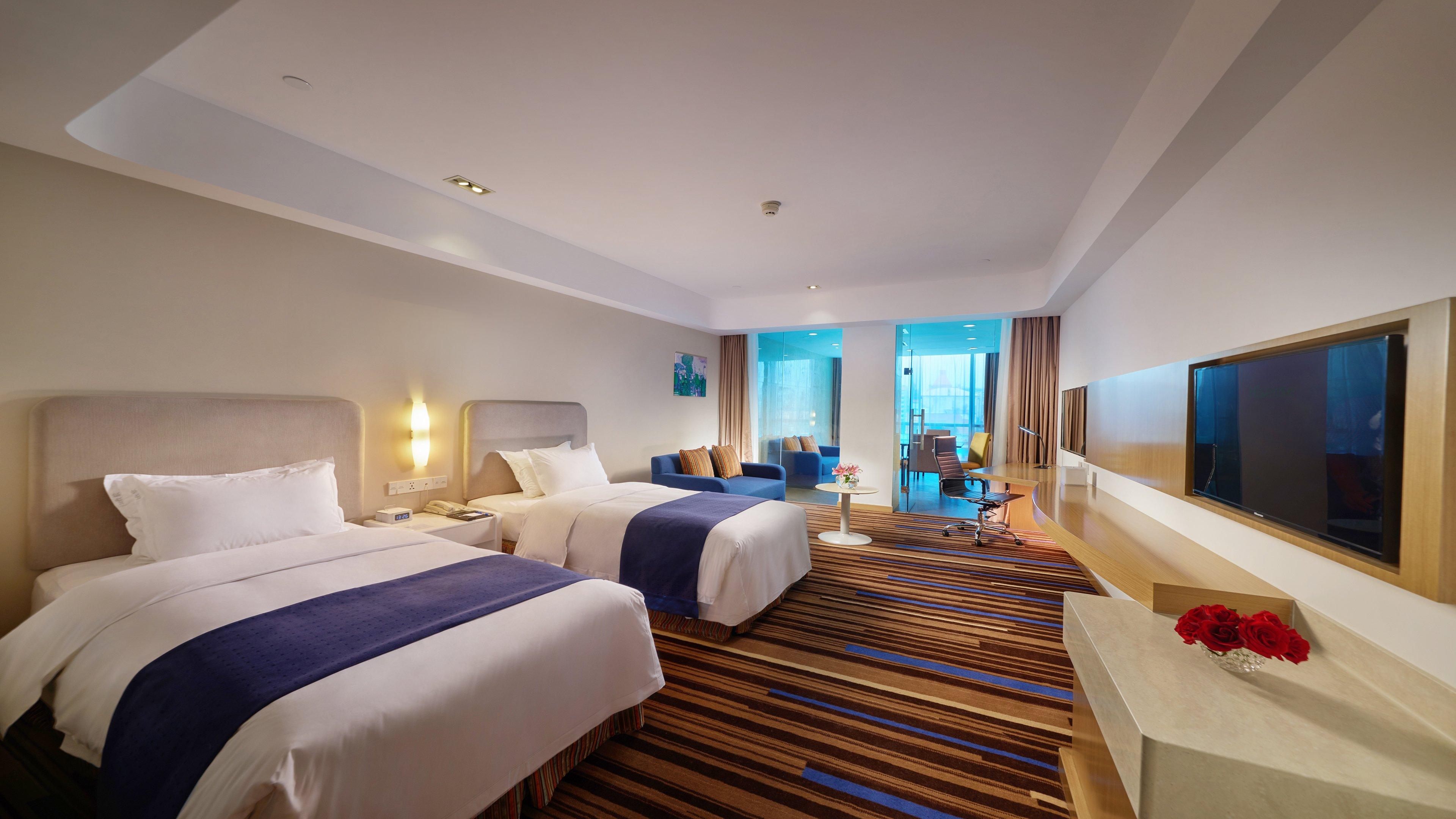 Double Two Queen Beds