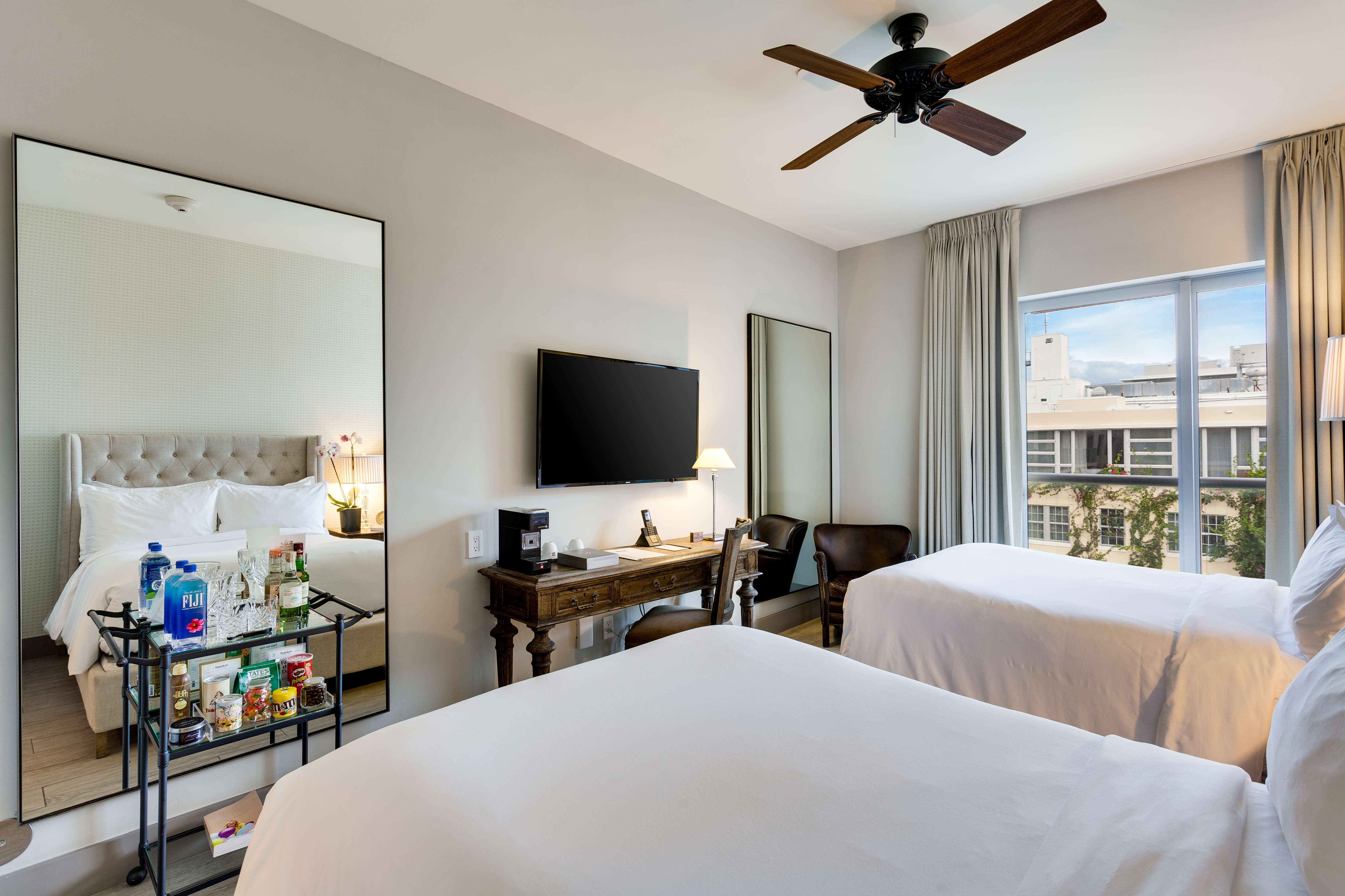 Double Pool View Two Double Beds