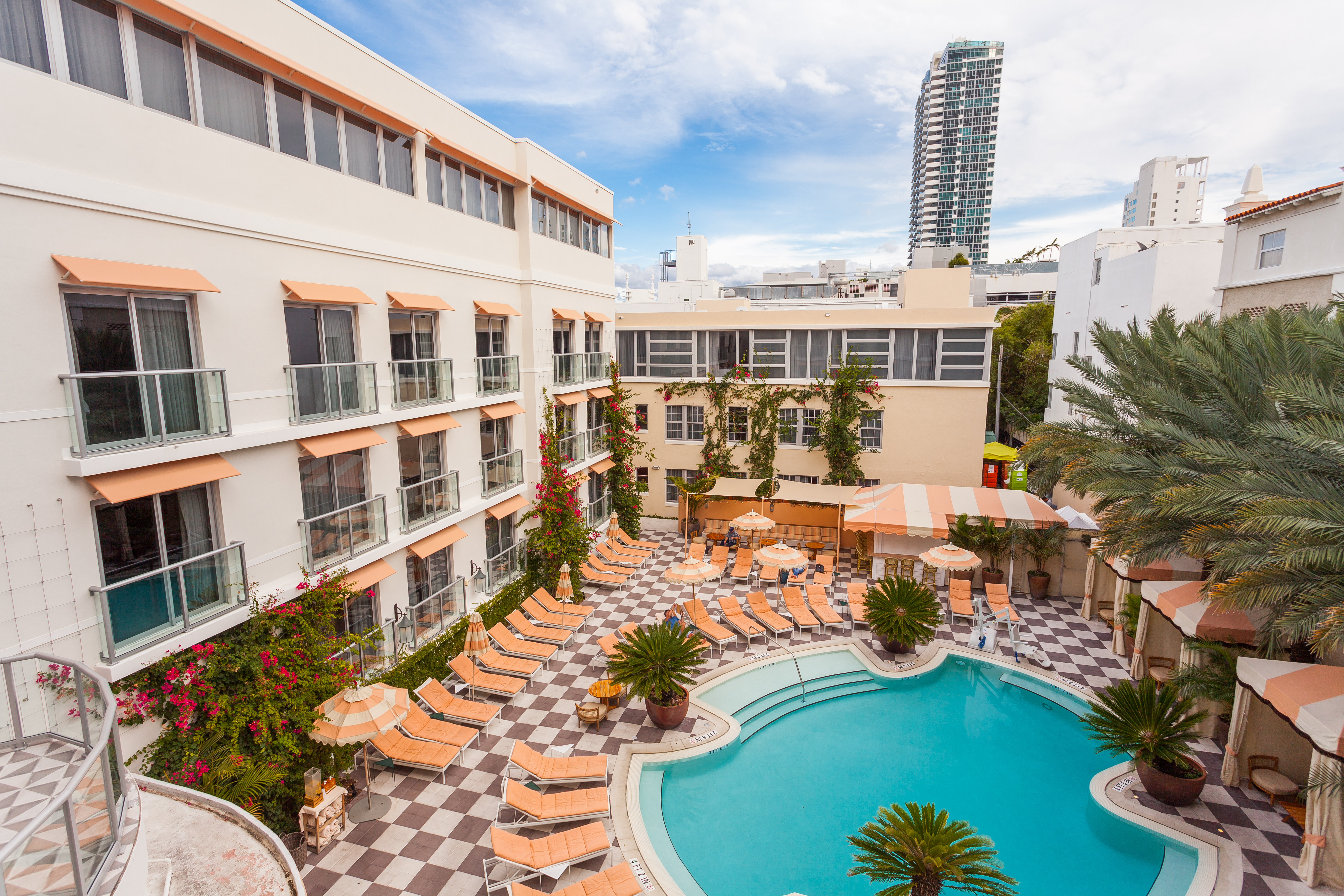 Double Pool View Two Double Beds