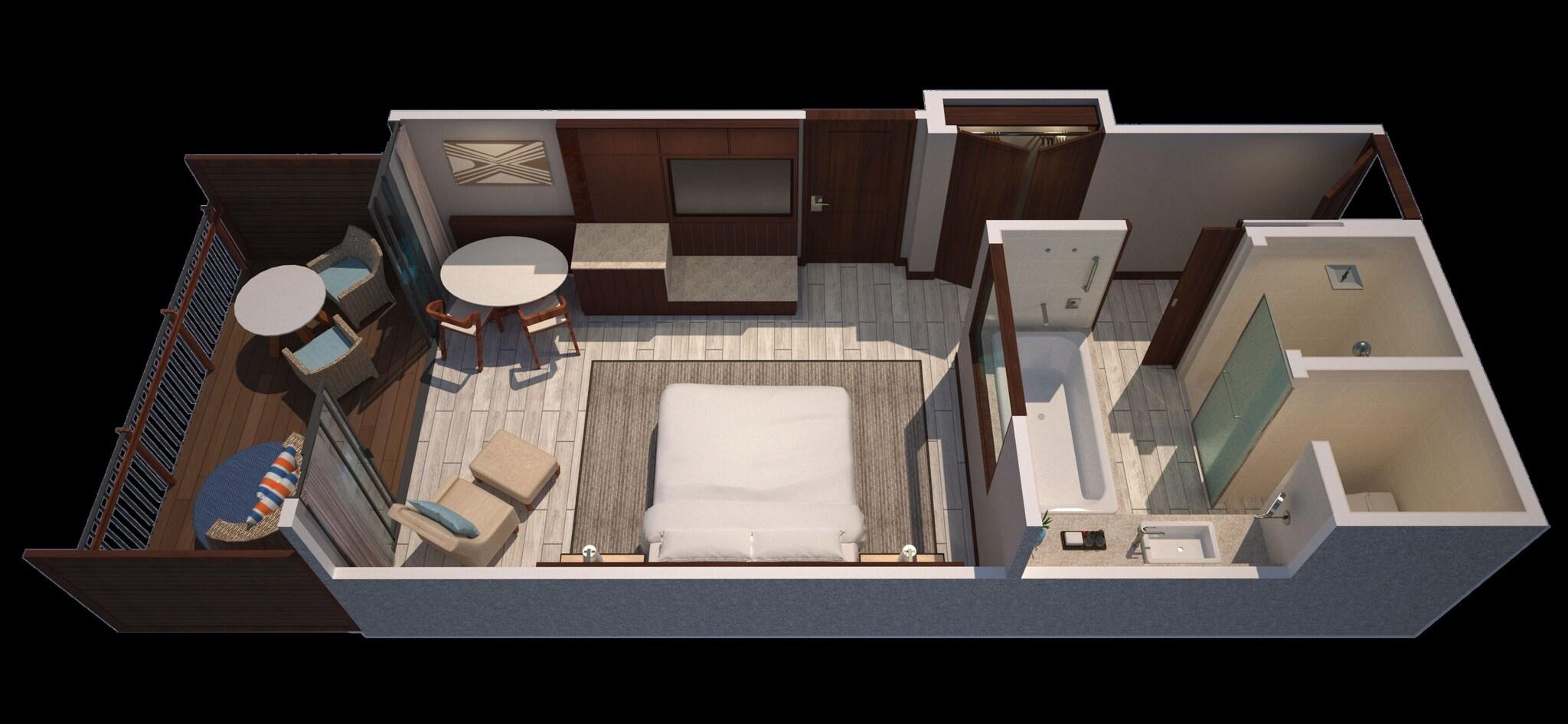 Double King Size Bed