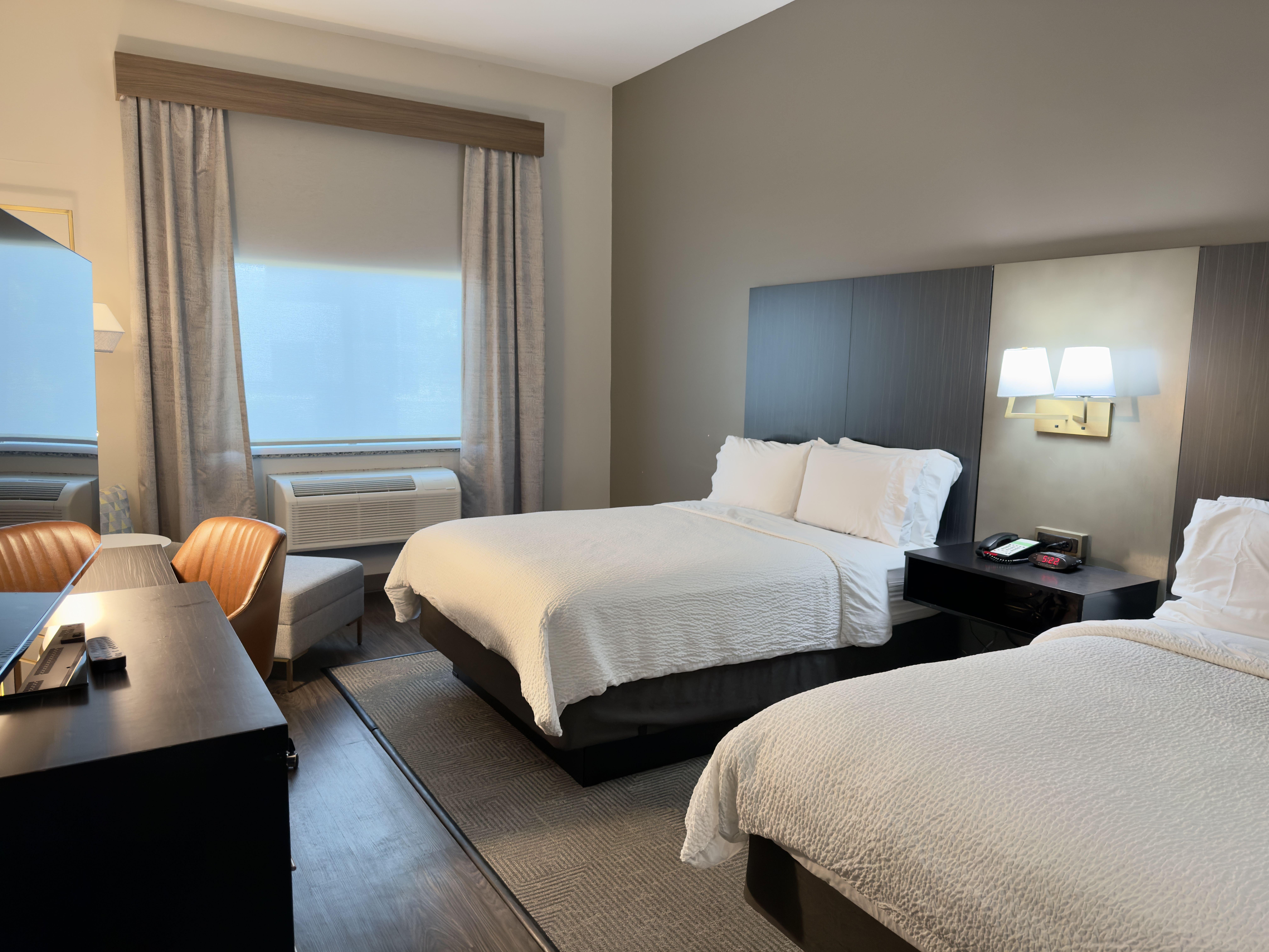 Double Two Queen Beds