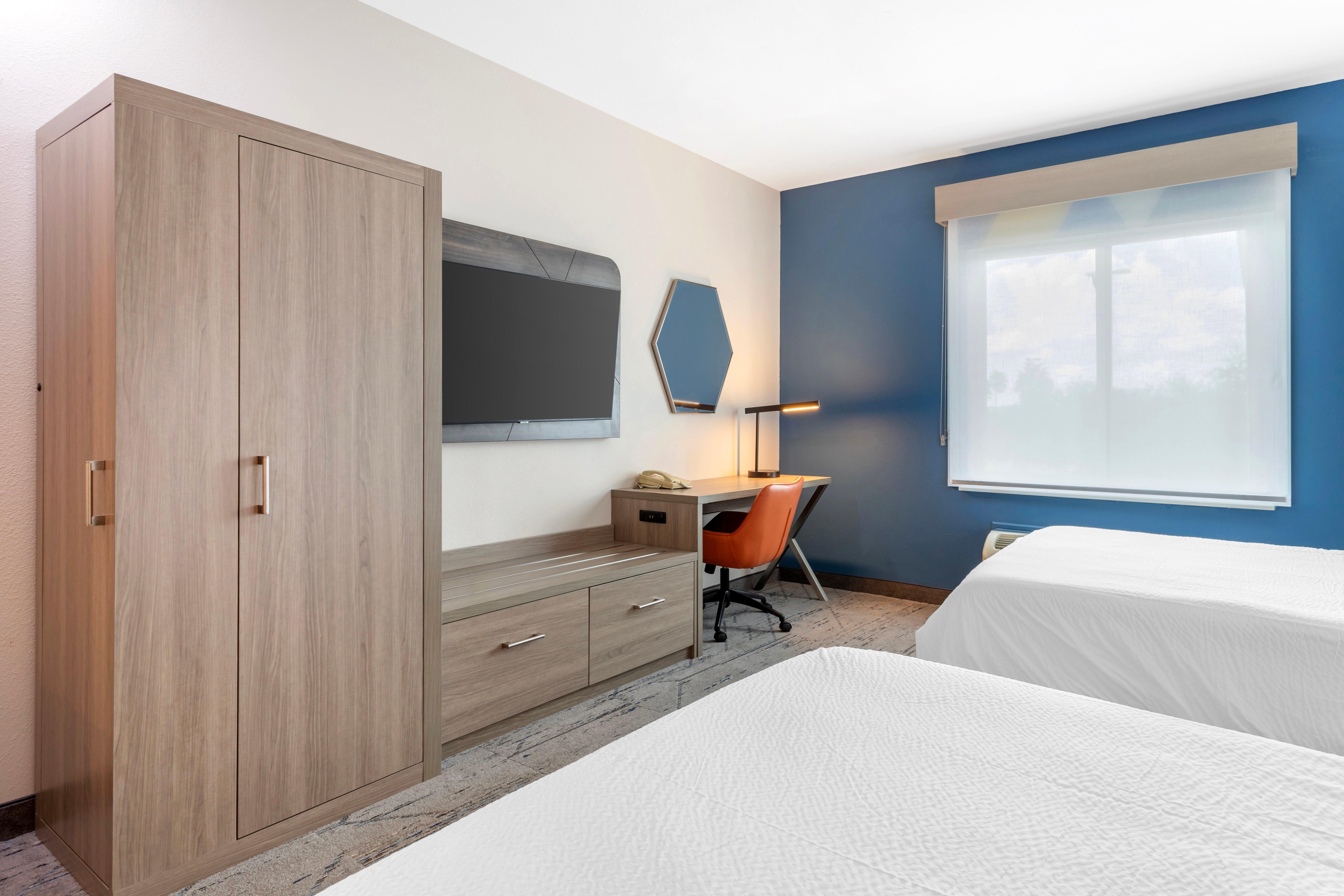 Double Two Queen Beds