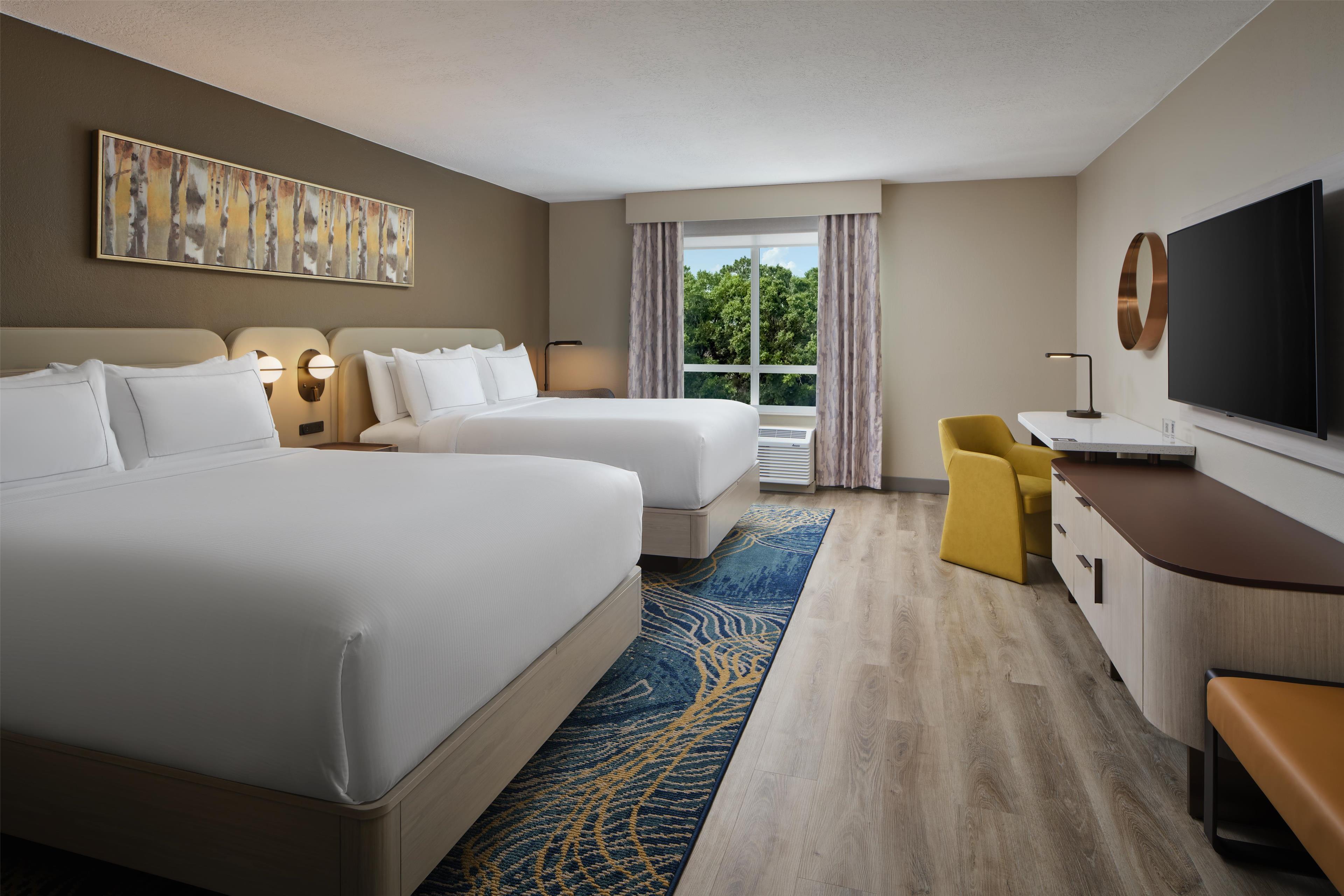 Double Two Queen Beds