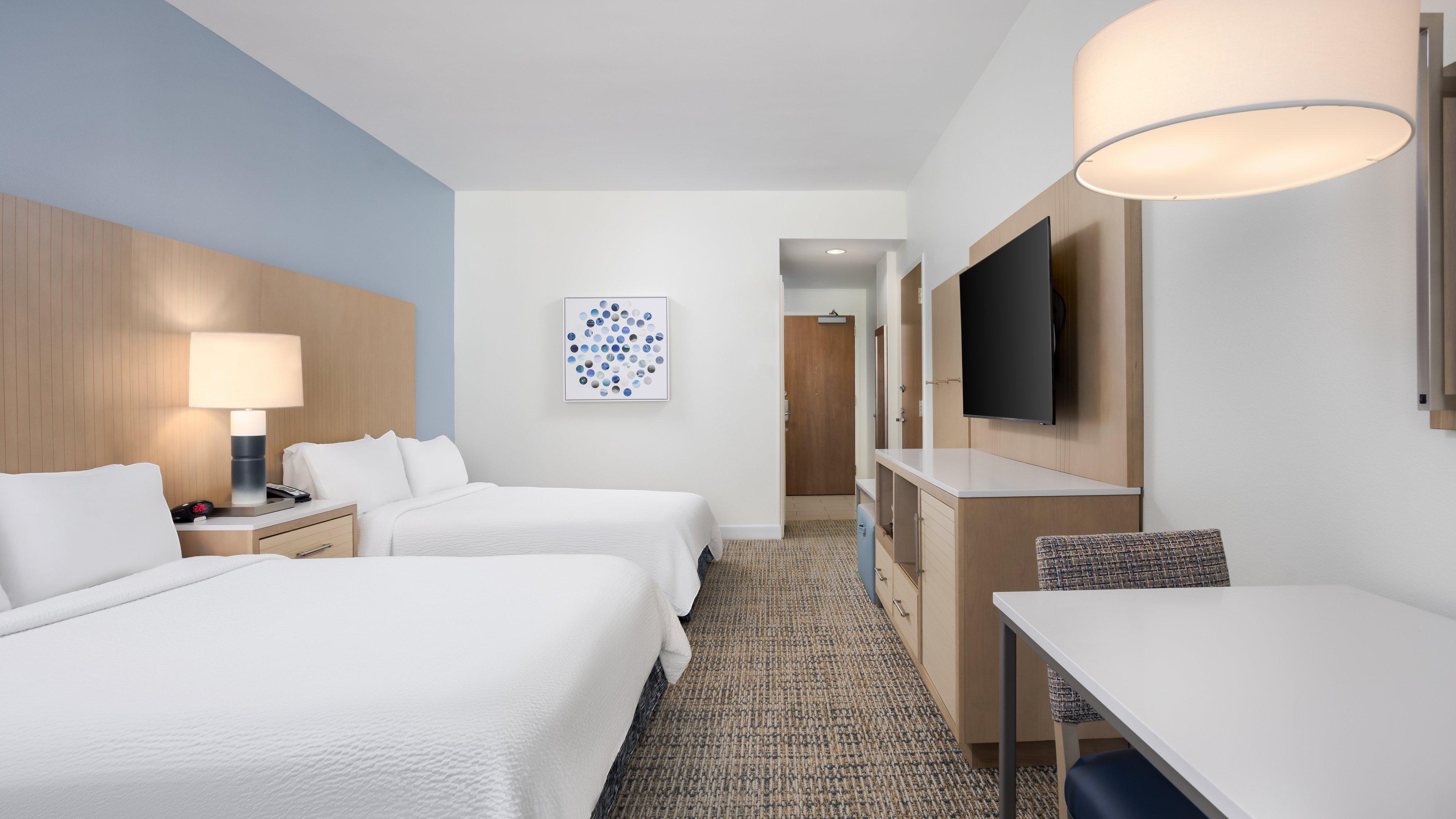 Double Two Queen Beds