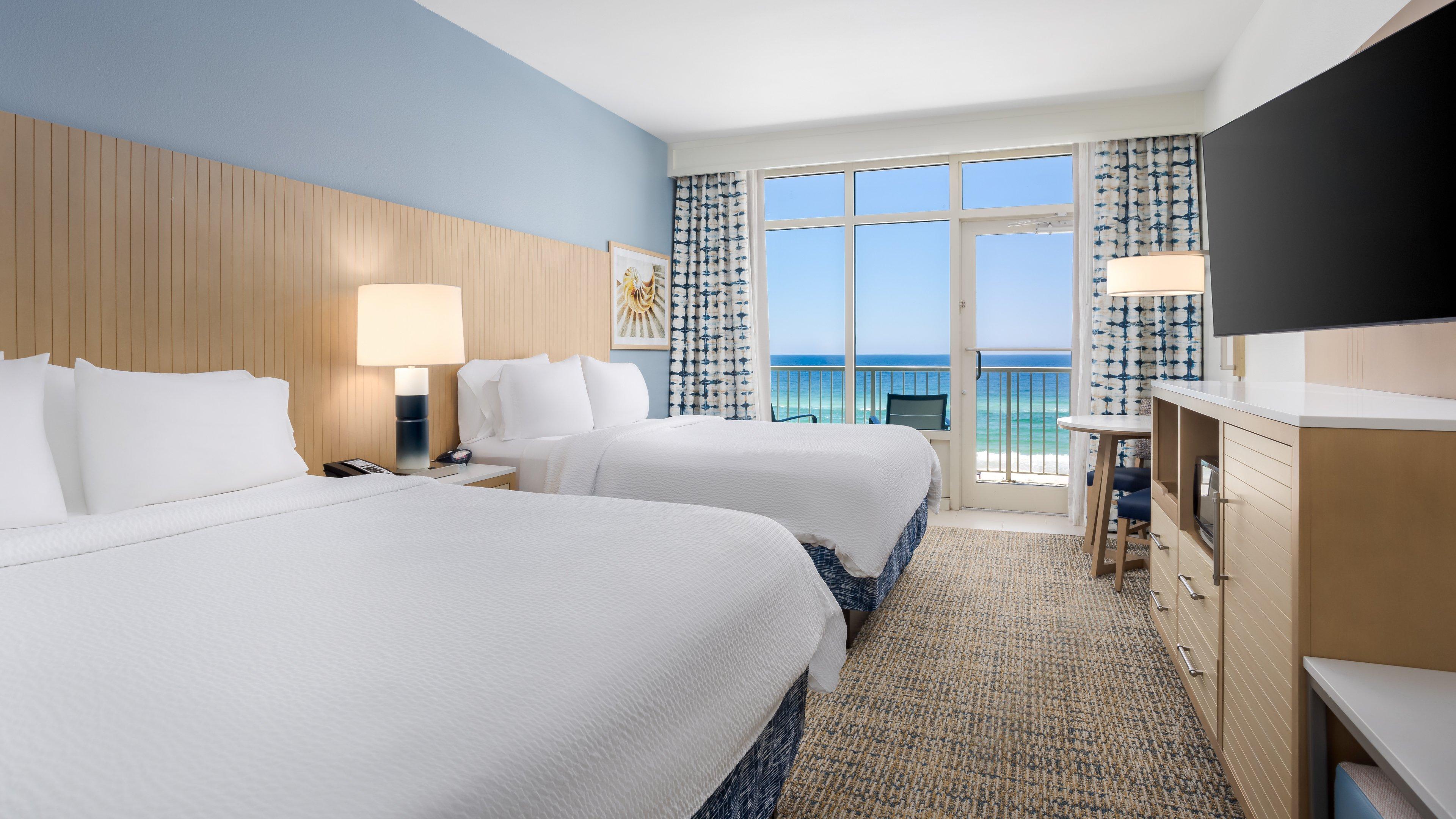 Double Ocean View Two Queen Beds