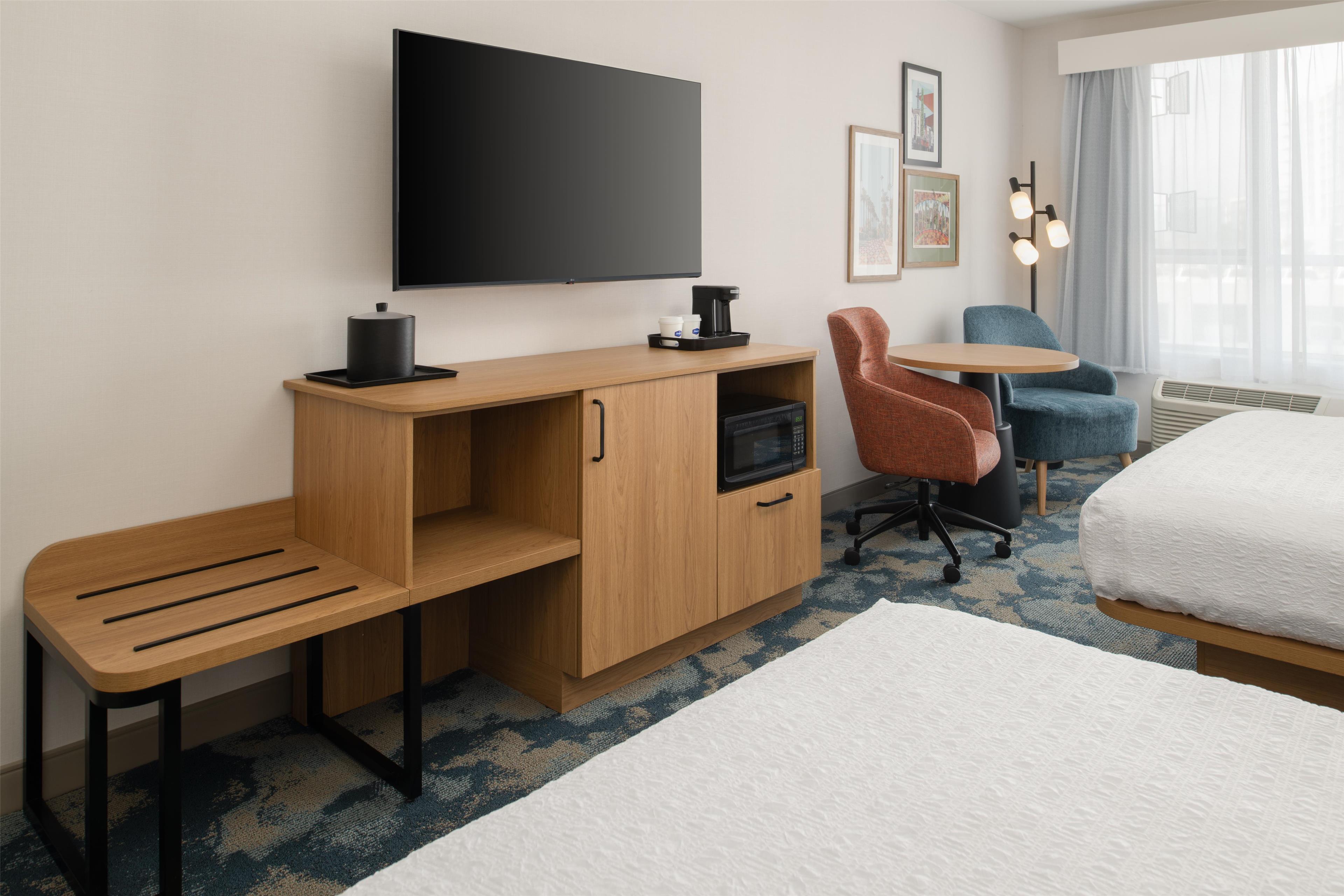 Double Two Queen Beds