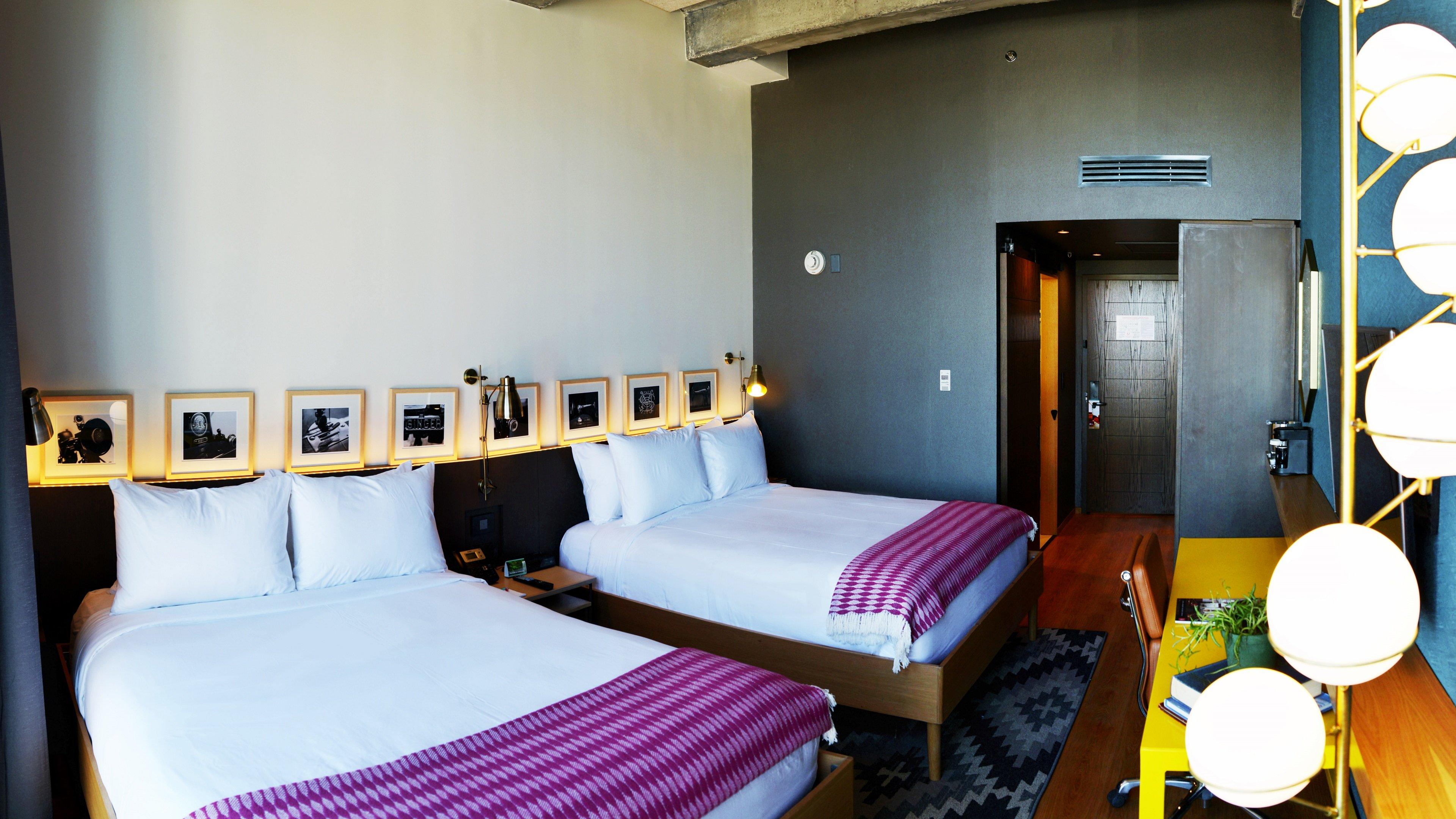 Double Two Queen Beds