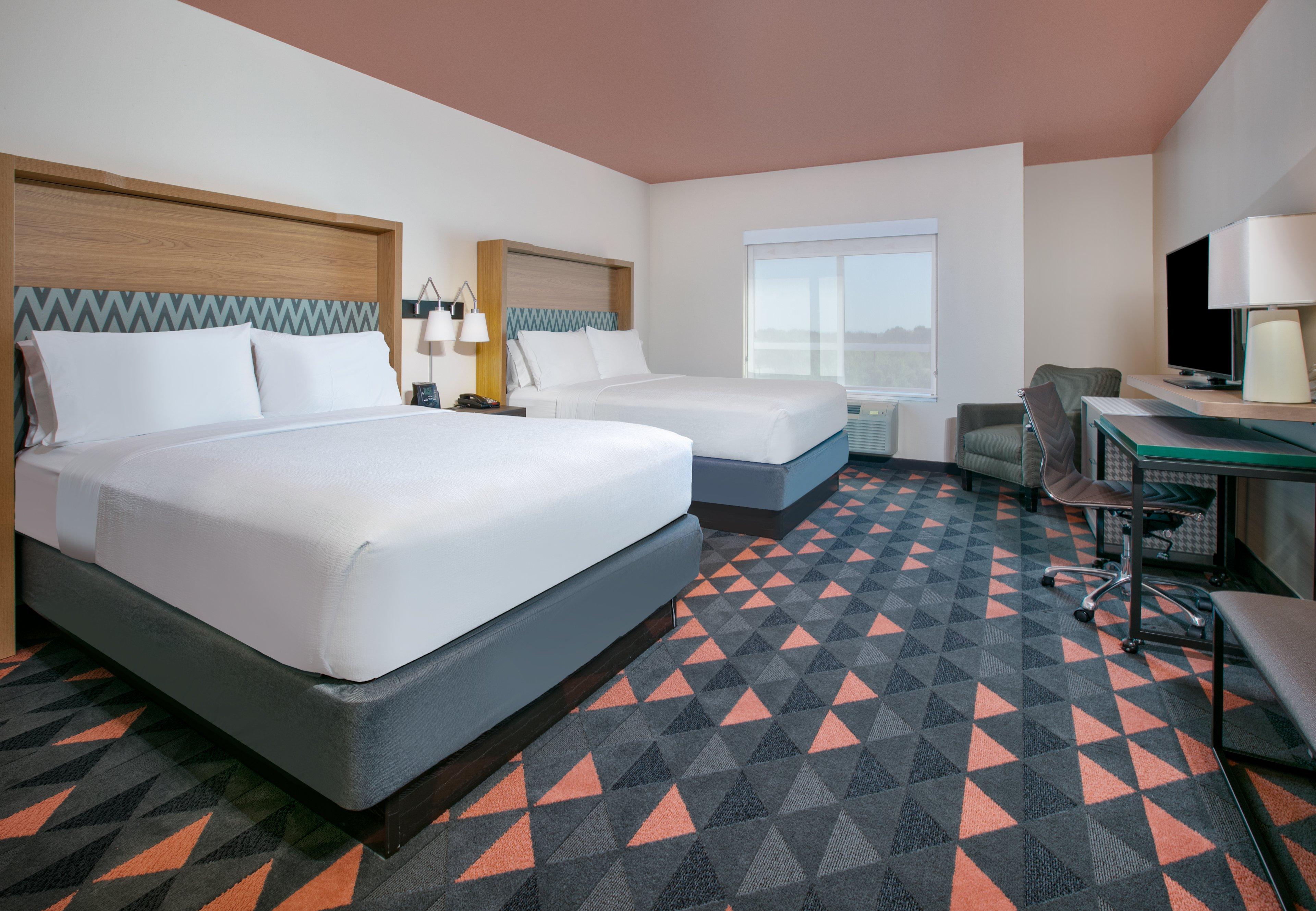 Double Two Queen Beds