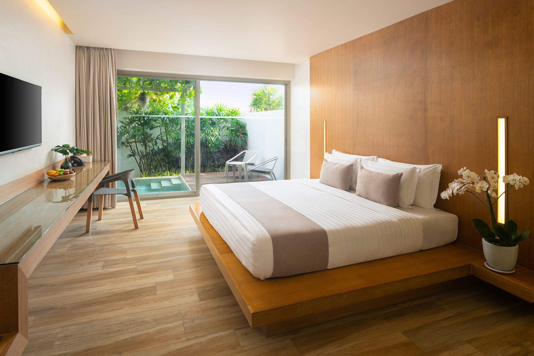 Double or Twin Deluxe with Private Pool