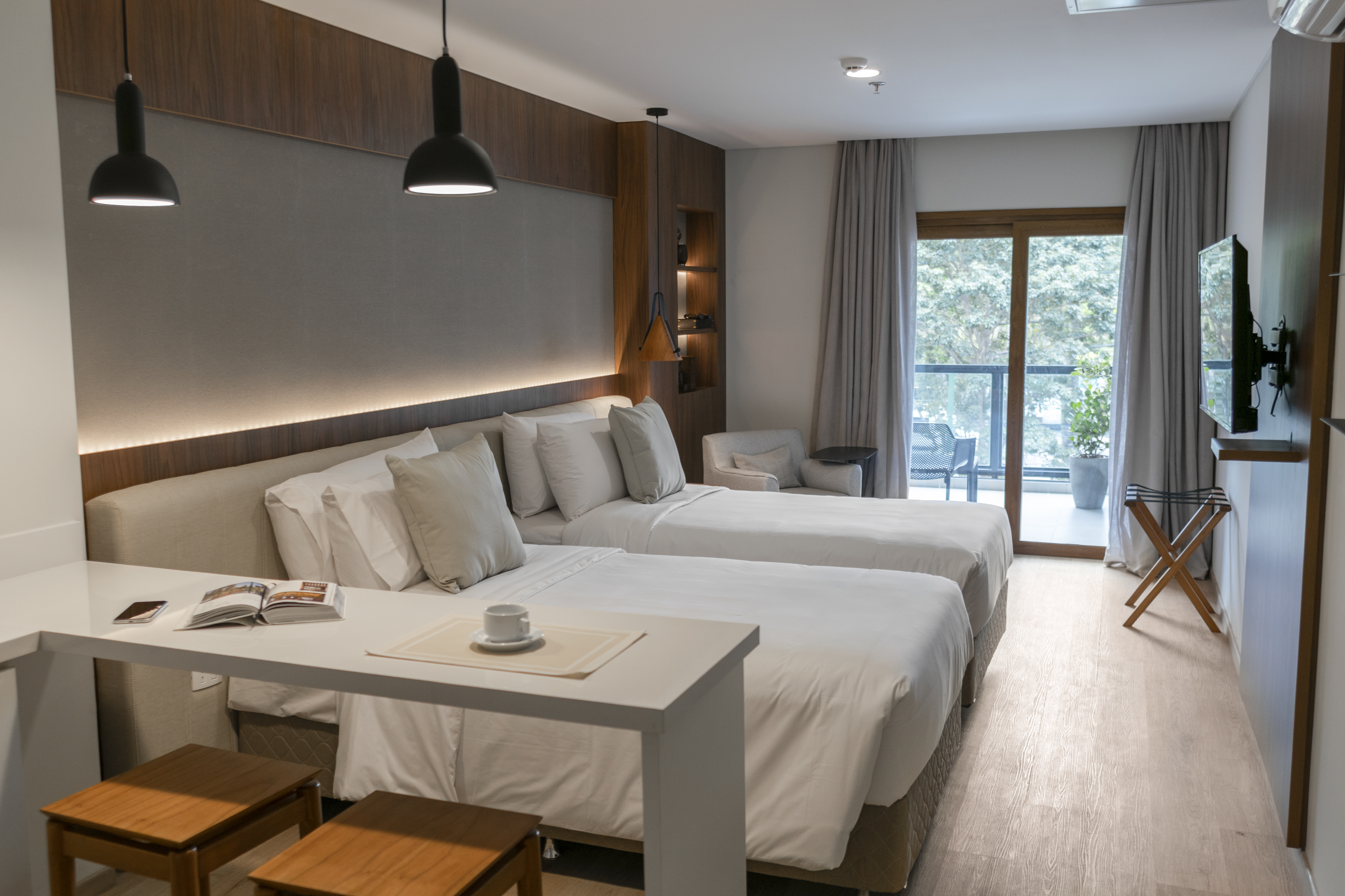 Twin with Kitchenette