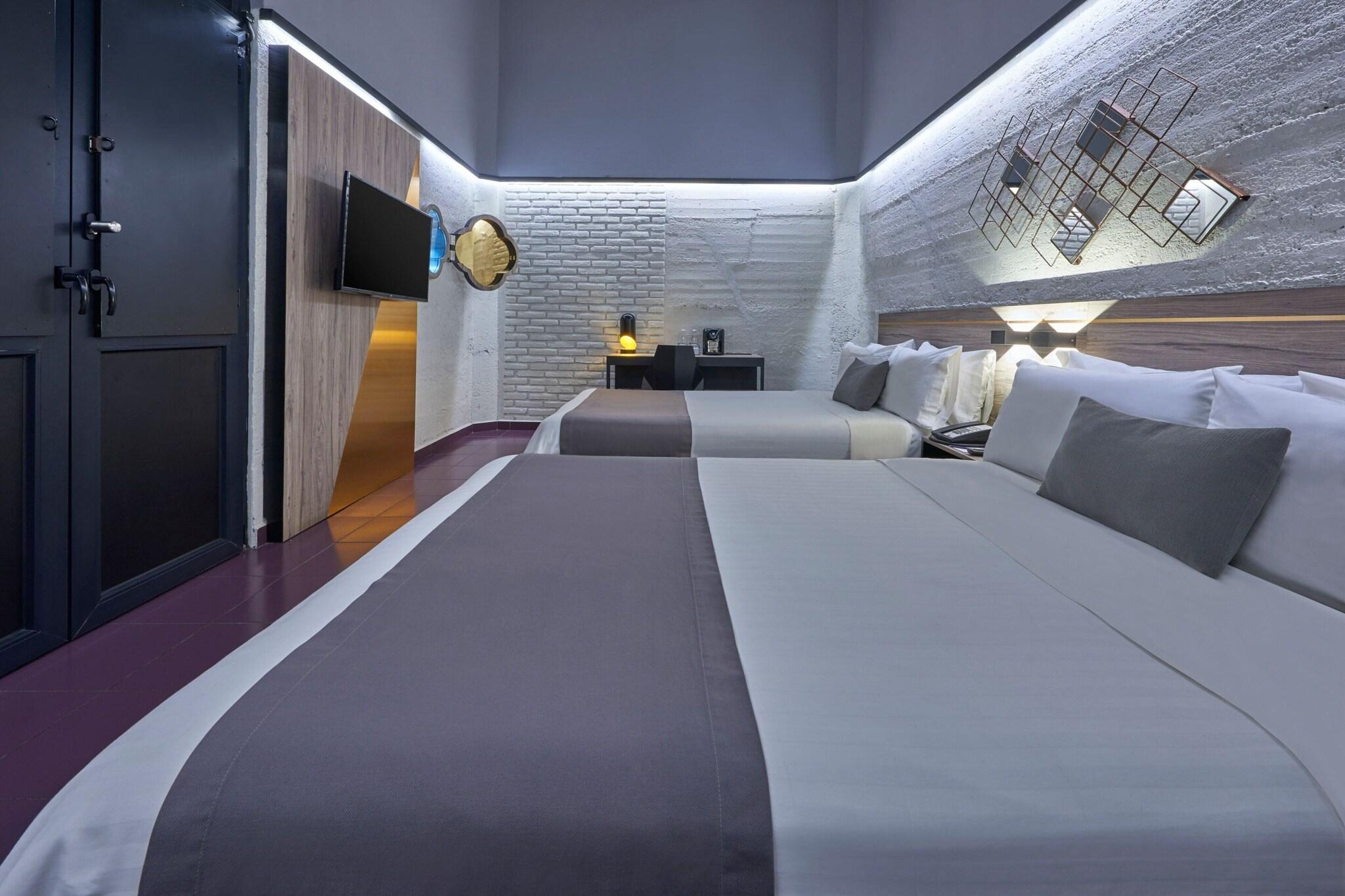 Double Two Queen Beds