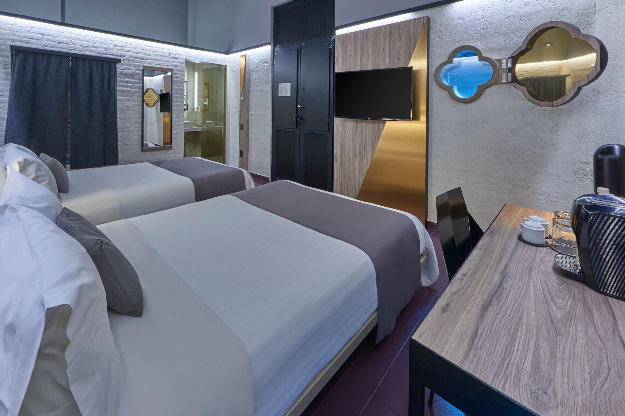 Double Two Queen Beds