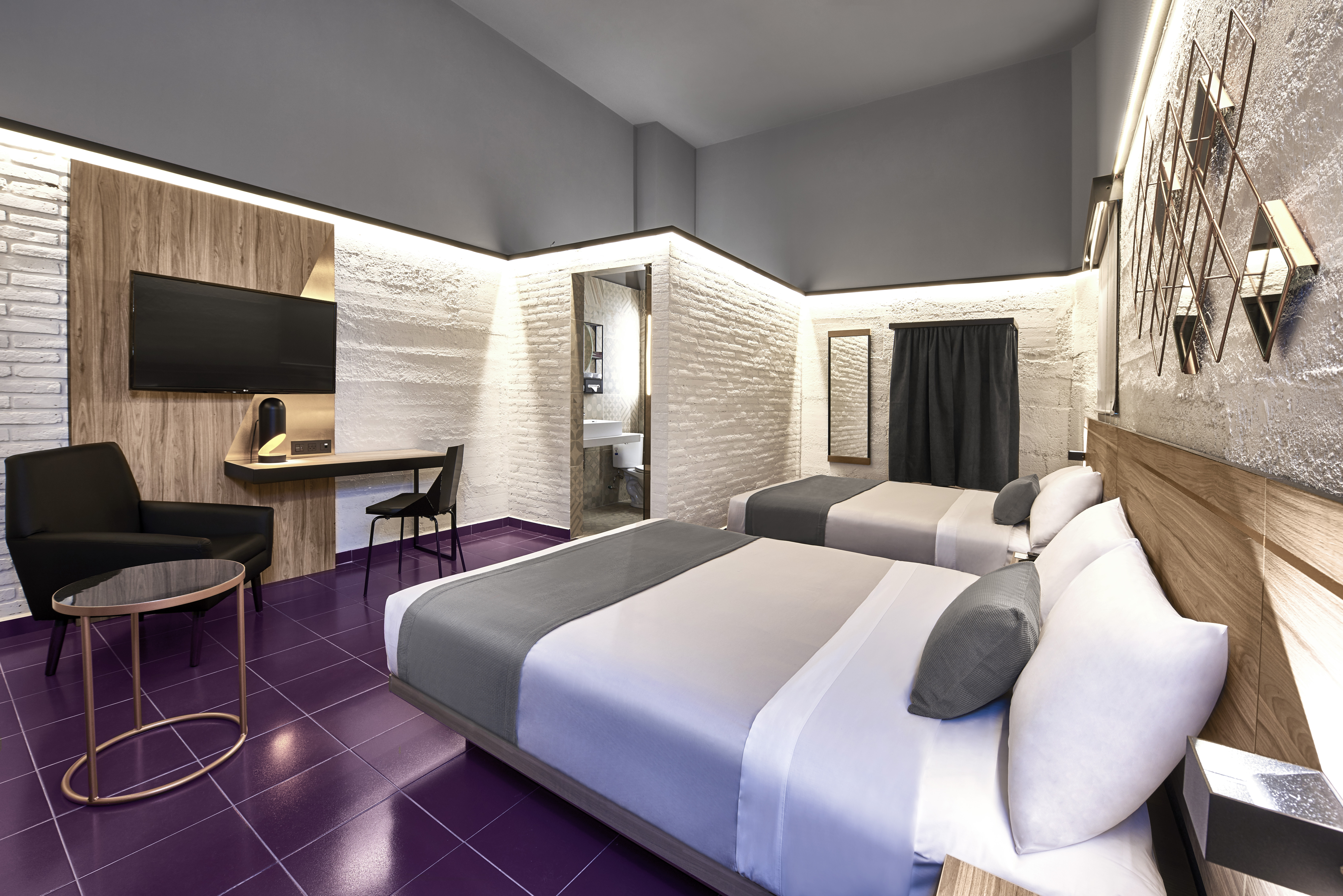 Double Queen Size Bed