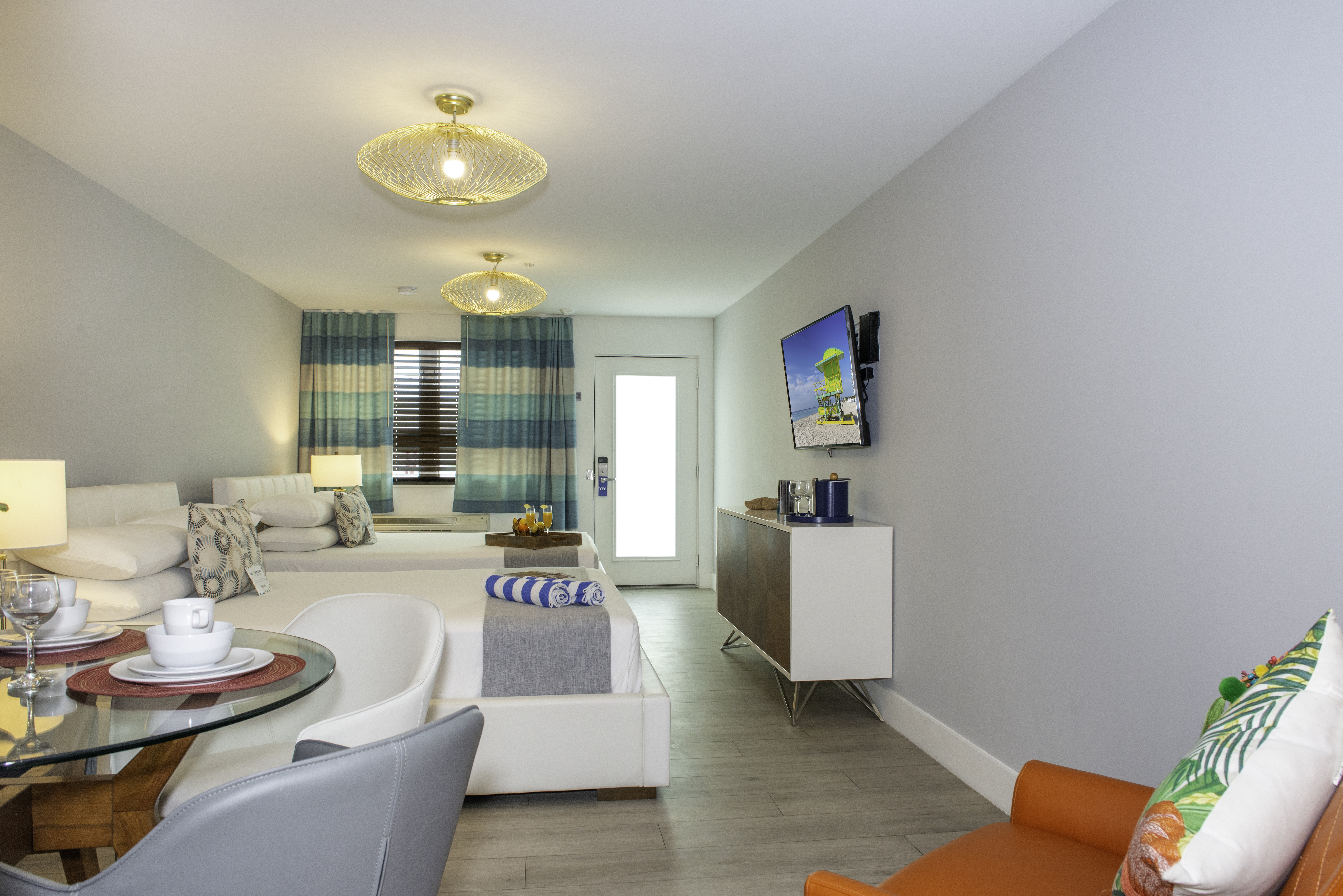 Double Two Queen Beds