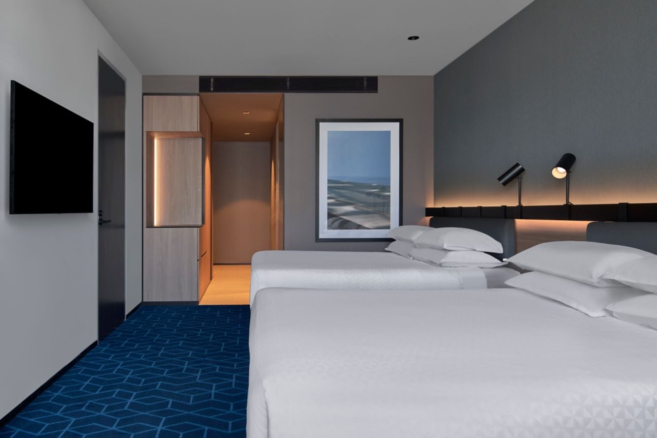 Double or Twin Two Queen Beds