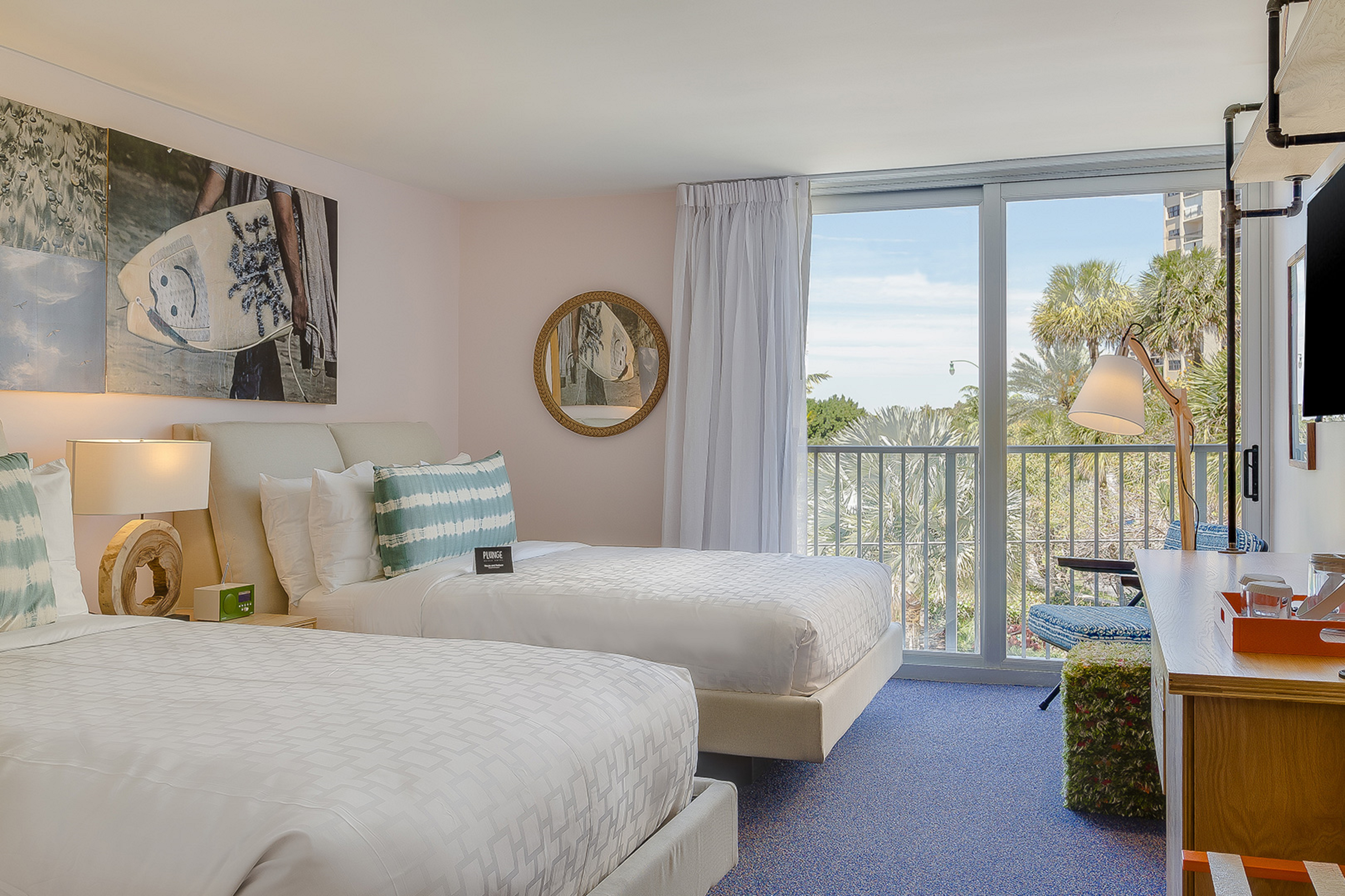 Double Two Queen Beds