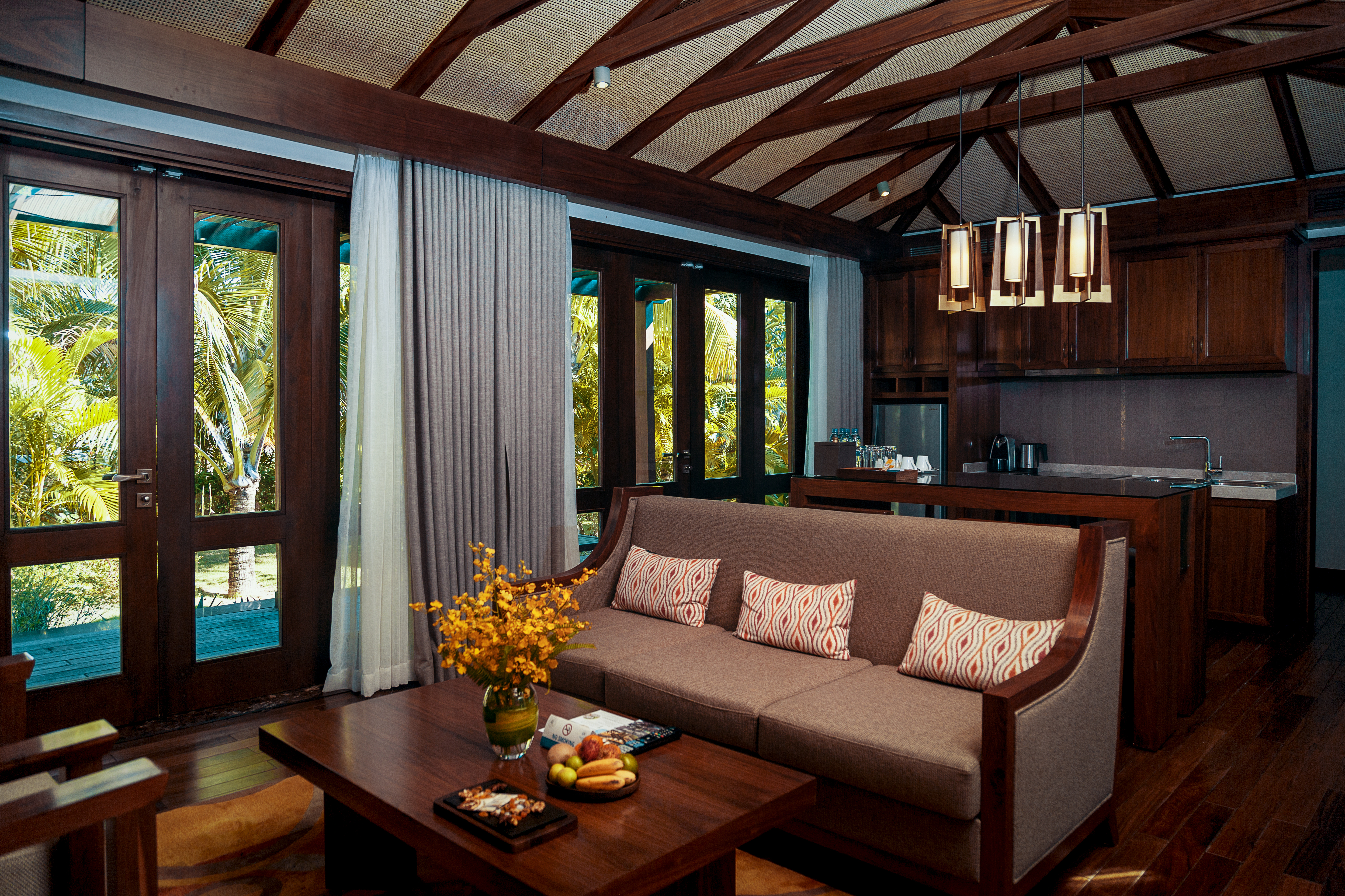 Villa Pool View Two Double Beds