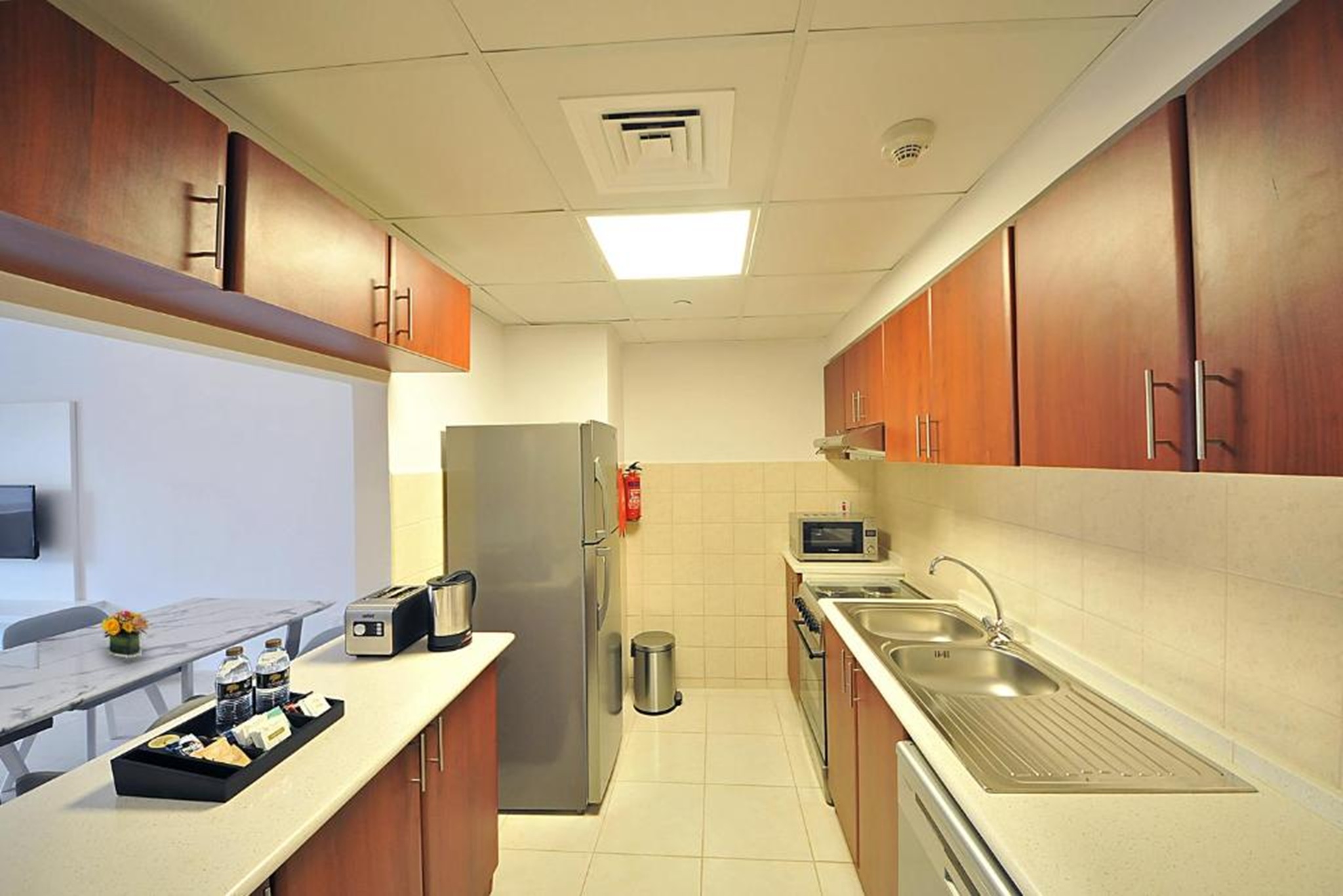 Double Single Garden View One Bedroom