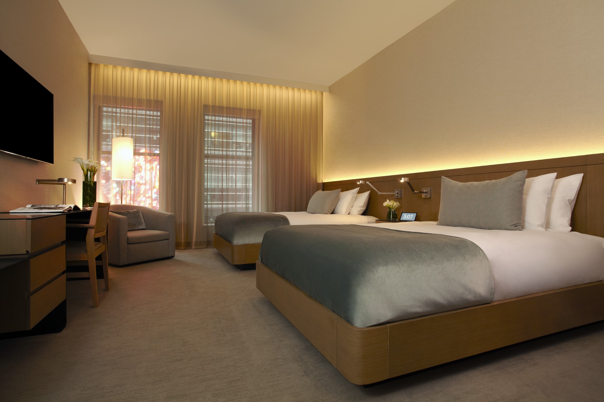 Double Two Queen Beds