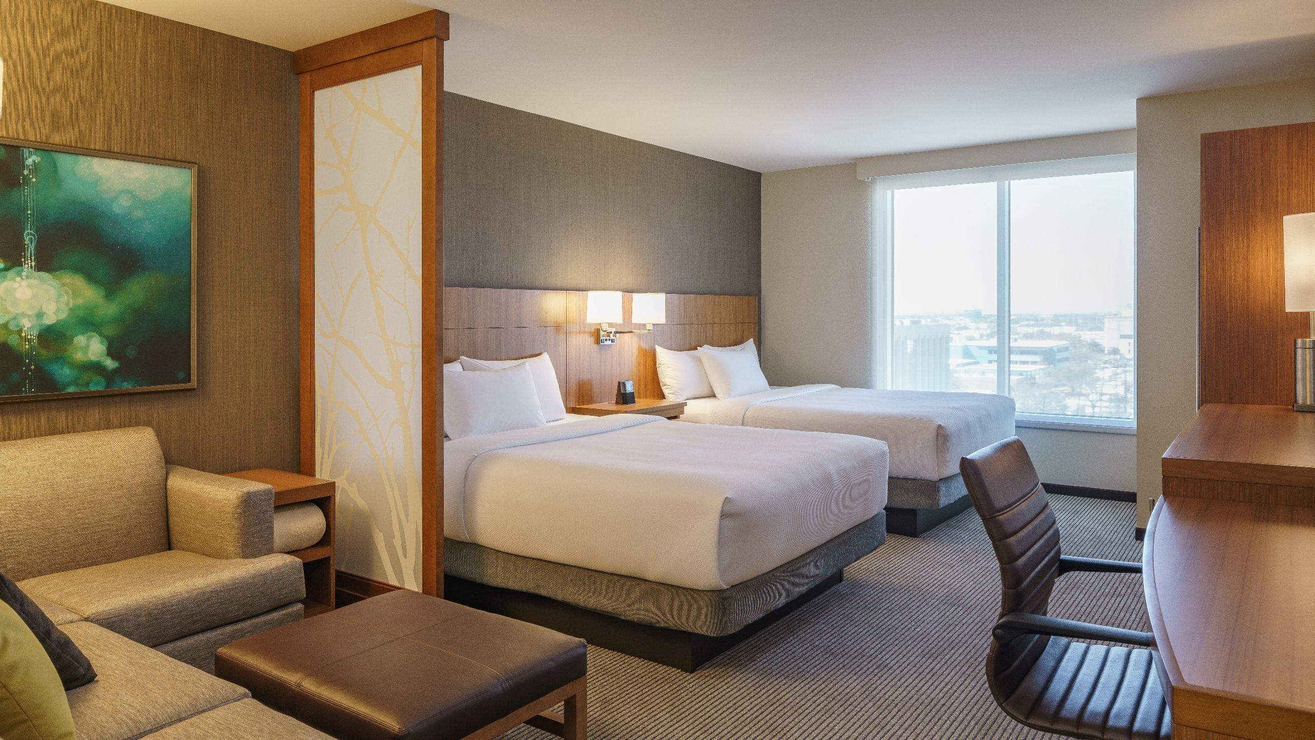 Double Queen Size Bed